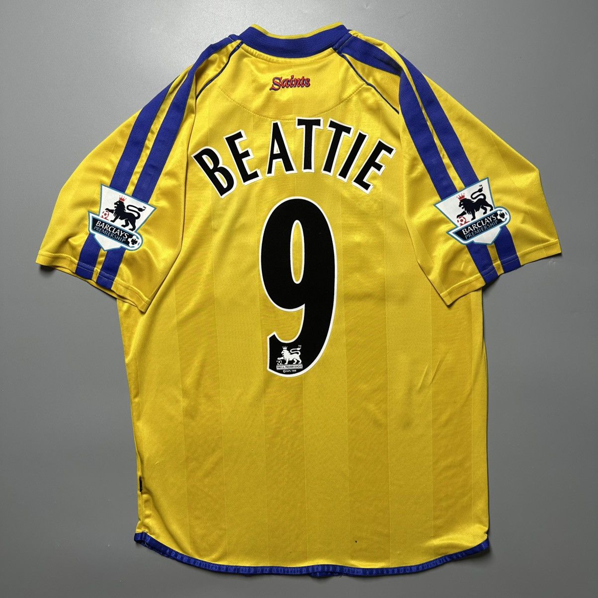 Vintage SOUTHAMPTON 2003/2004 FOOTBALL SOCCER AWAY JERSEY #9 BEATTIE Size US M / EU 48-50 / 2 - 1 Thumbnail