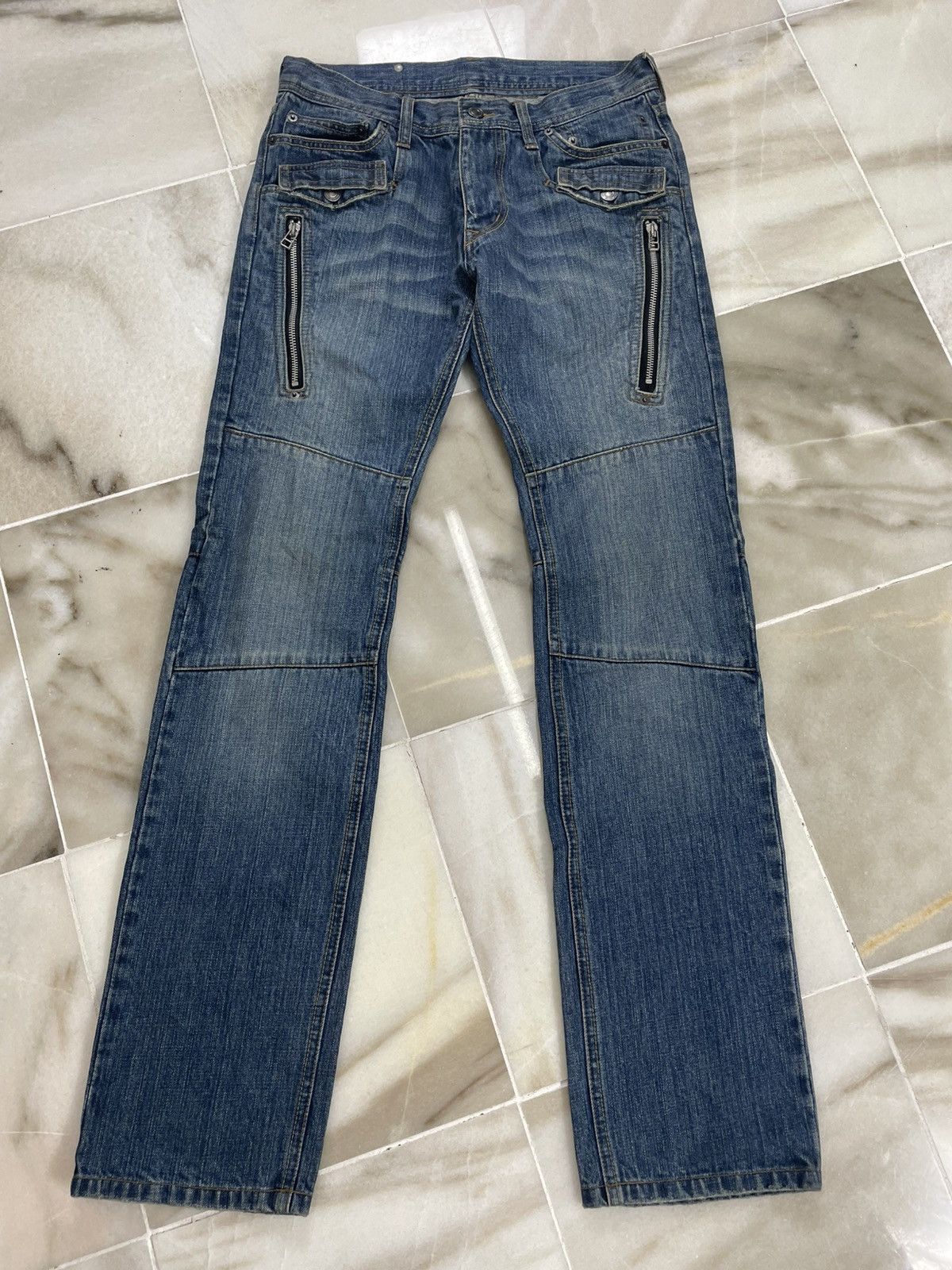 Japanese Brand Edge Rupert Japanese Jeans Multipocket Size US 31 - 2 Thumbnail