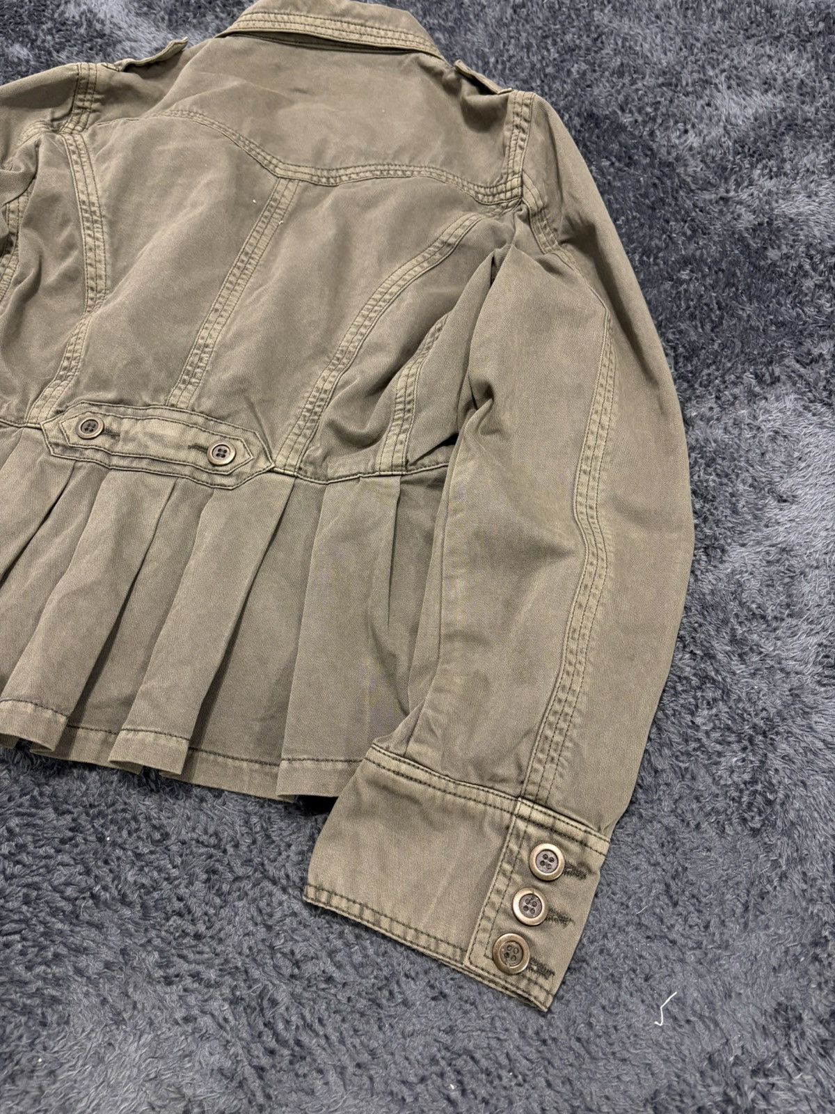 Hysteric Glamour × Undercover 00s Napoleon Military Jacket Coat YSL PPFM Balmain Vibe Size L / US 10 / IT 46 - 8 Thumbnail