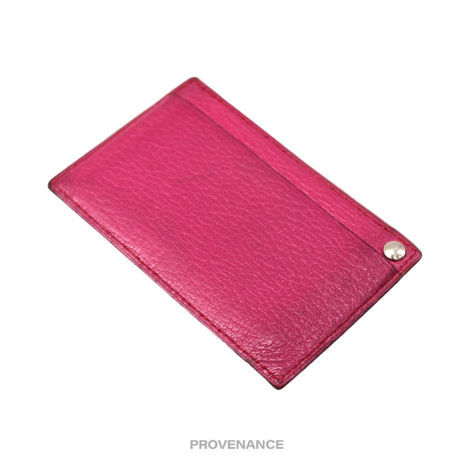 Hermes 🔴 Hermes Sellier Card Holder Wallet - Pink Leather Size ONE SIZE - 5 Thumbnail