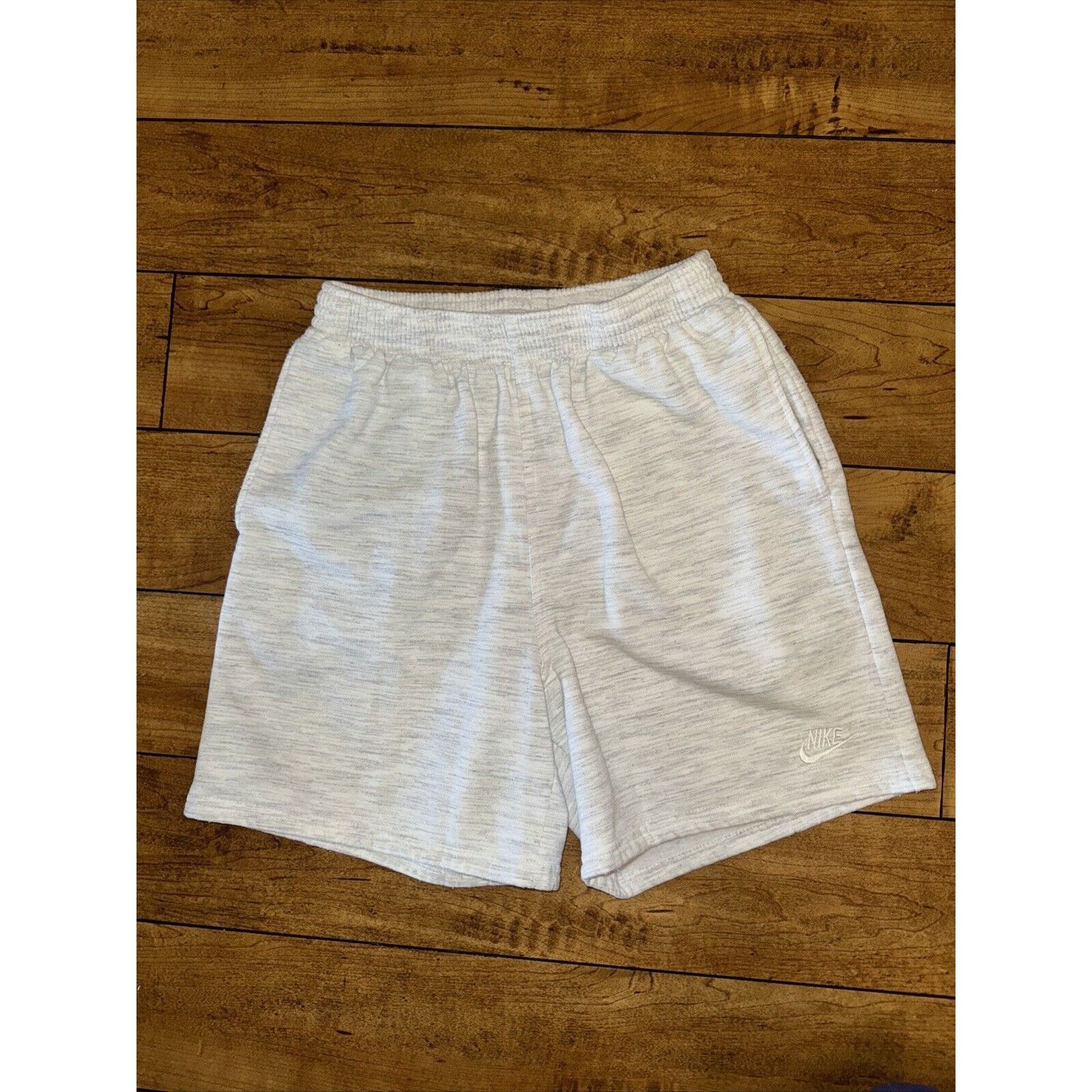 Nike × Vintage Vintage Nike Silver Tag Youth Large Sweat Shorts Grey S 24 Size US 26 / EU 42 - 1 Thumbnail