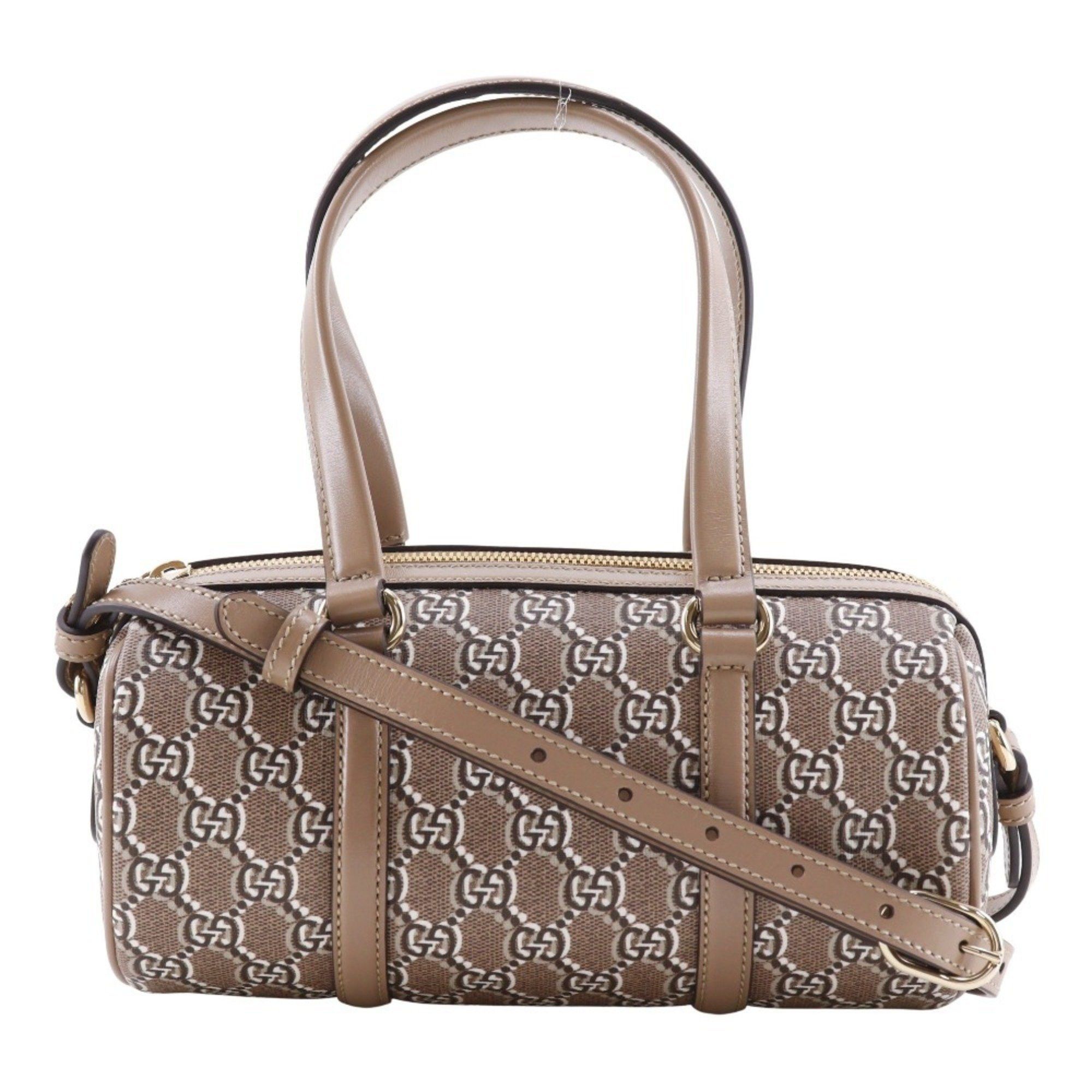 Gucci Gucci GG Shadow Handbag, 2-Way Shoulder Bag, 796230, PVC and Leather, Brown, Zipper, Women's, Unused Size ONE SIZE - 1 Thumbnail