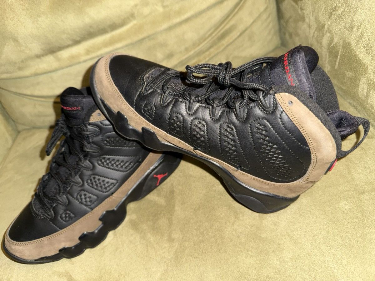 Jordan Brand Nike Air Jordan 9 “Olive” VGC, size 6m/7.5w shoes boots Size US 6 / EU 39 - 1 Thumbnail