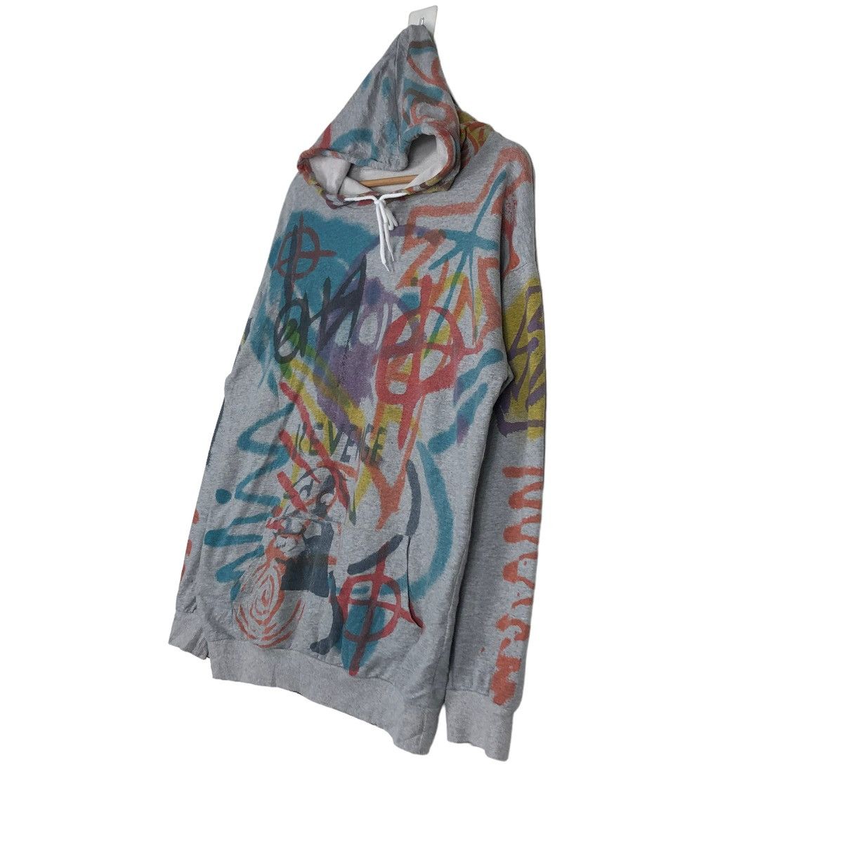 Japanese Brand 🔥VINTAGE HOODIE PULL OVER ANORAK ART DESIGN ISSEY MIYAKE Size US M / EU 48-50 / 2 - 2 Thumbnail