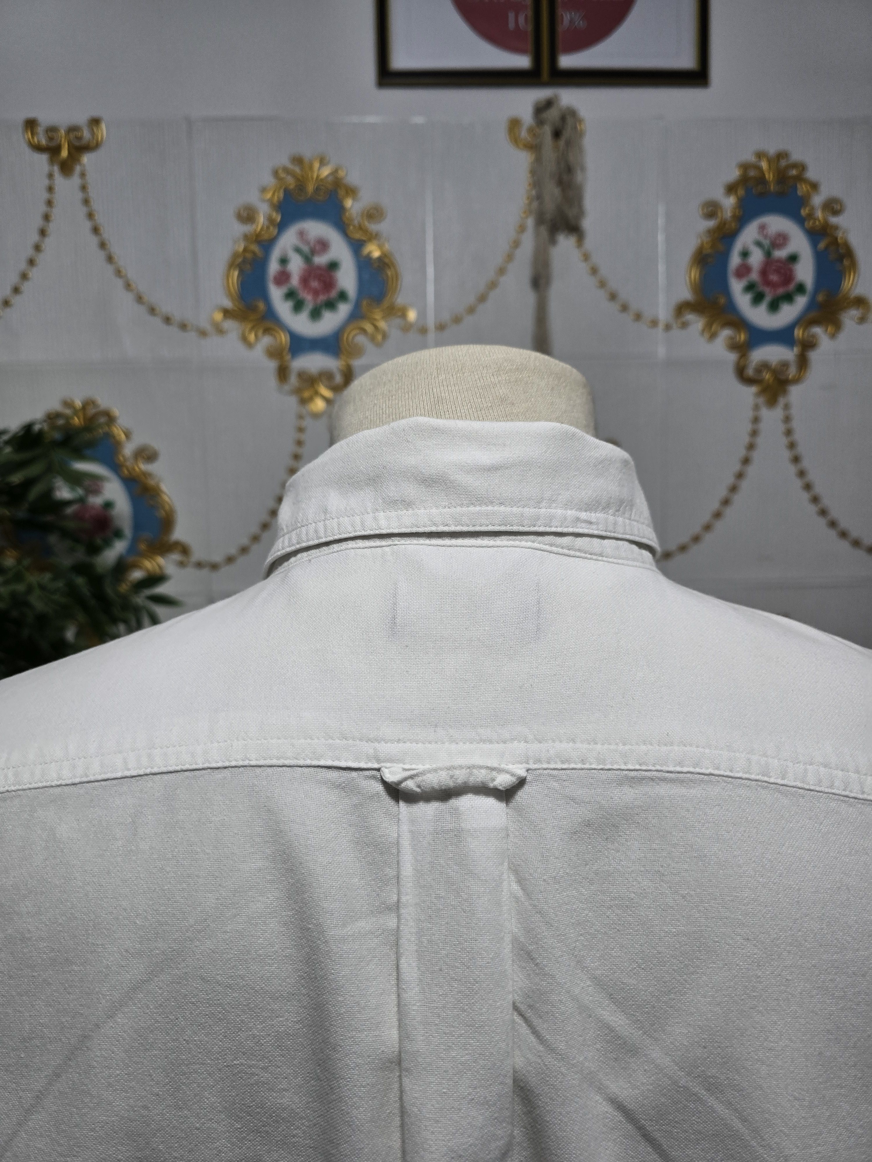 Chaps CHAPS RALPH LAUREN, vintage white cotton button-down shirt. Size US L / EU 52-54 / 3 - 9 Thumbnail