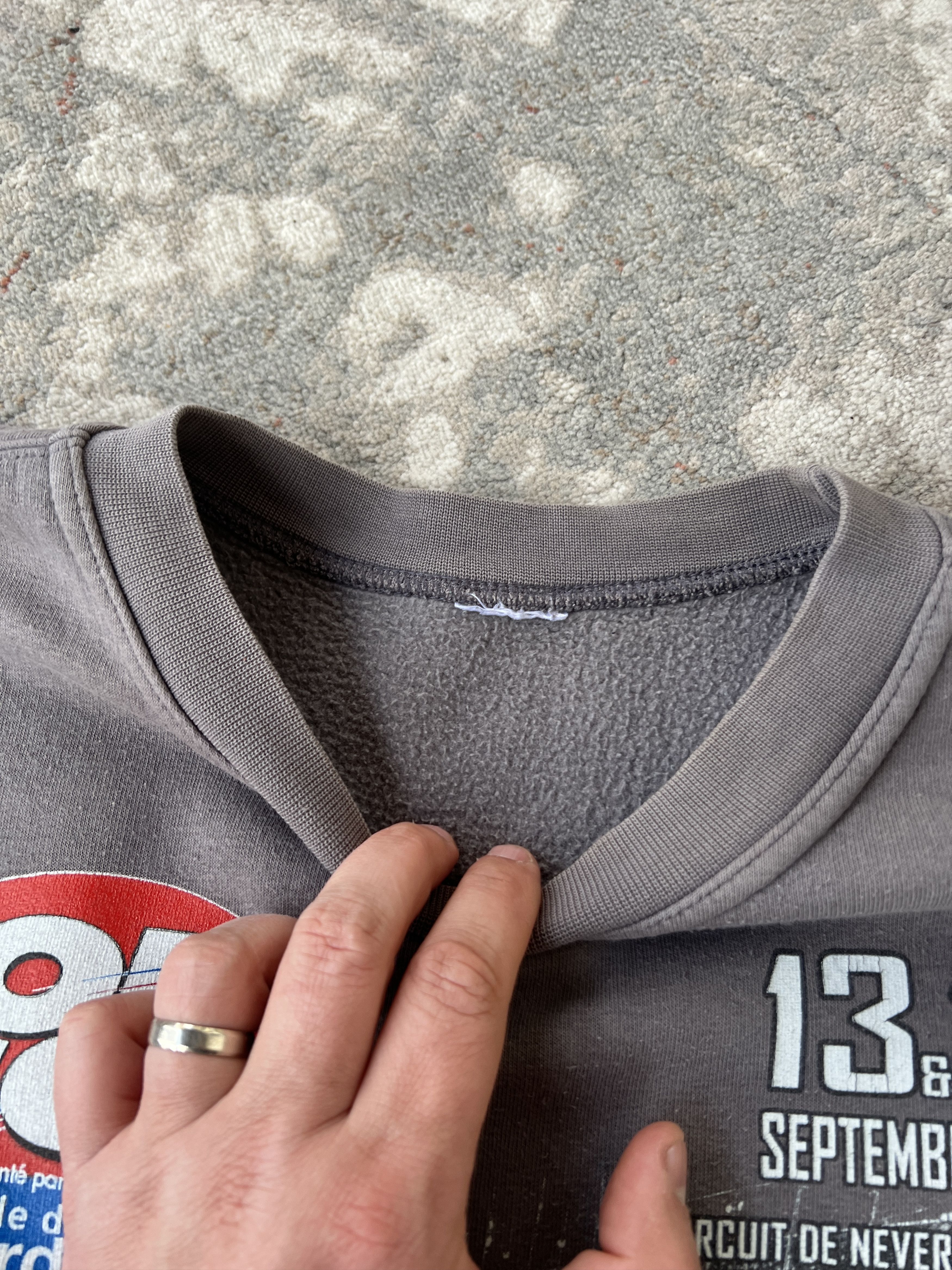 Vintage BOL D'OR 2008 Vintage Moto Sweatshirt Size US L / EU 52-54 / 3 - 3 Thumbnail