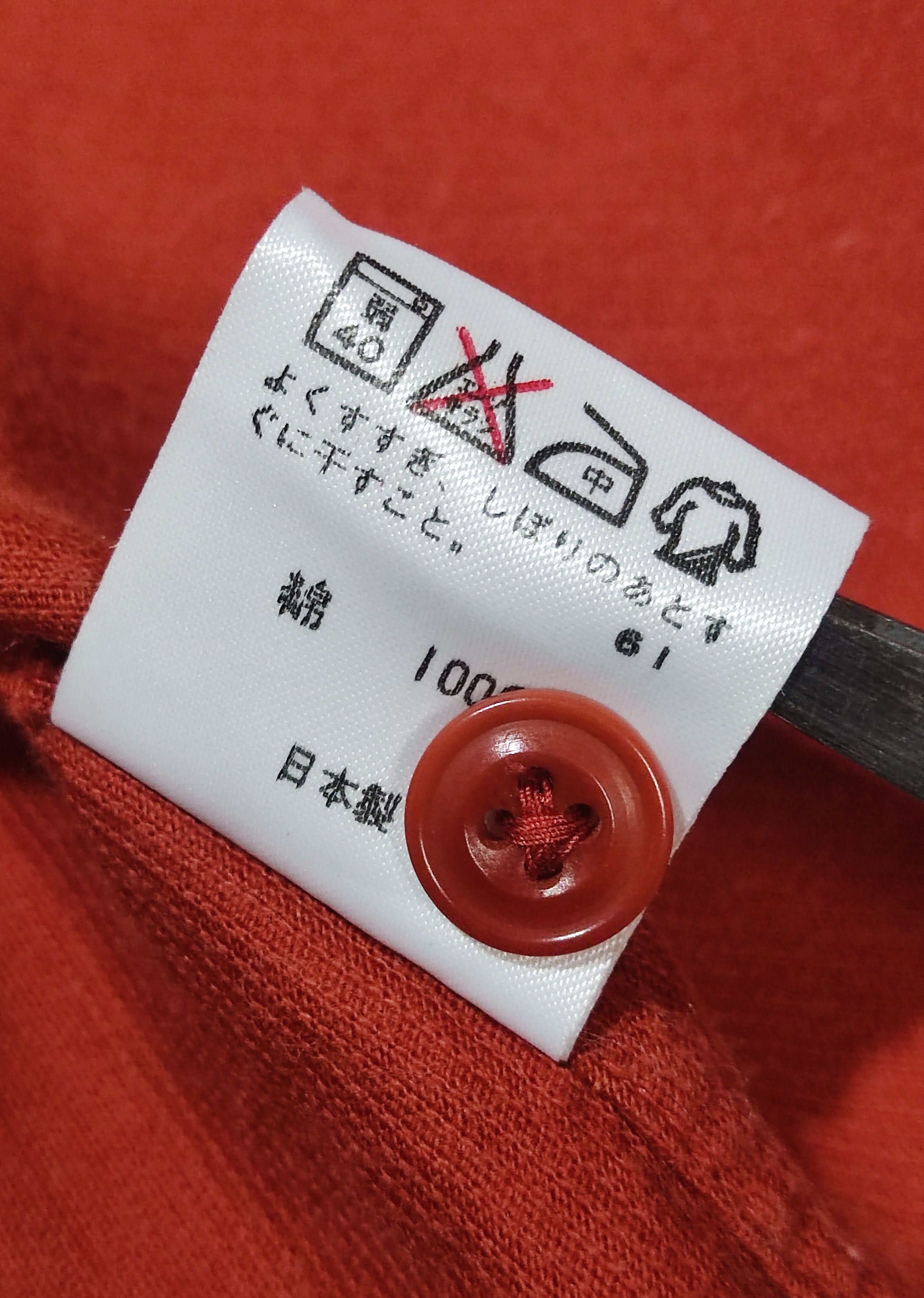 Polo Ralph Lauren VTG Polo Sport Ralph Lauren Sportswoman Red Corduroy Shirt Size S / US 4 / IT 40 - 12 Thumbnail