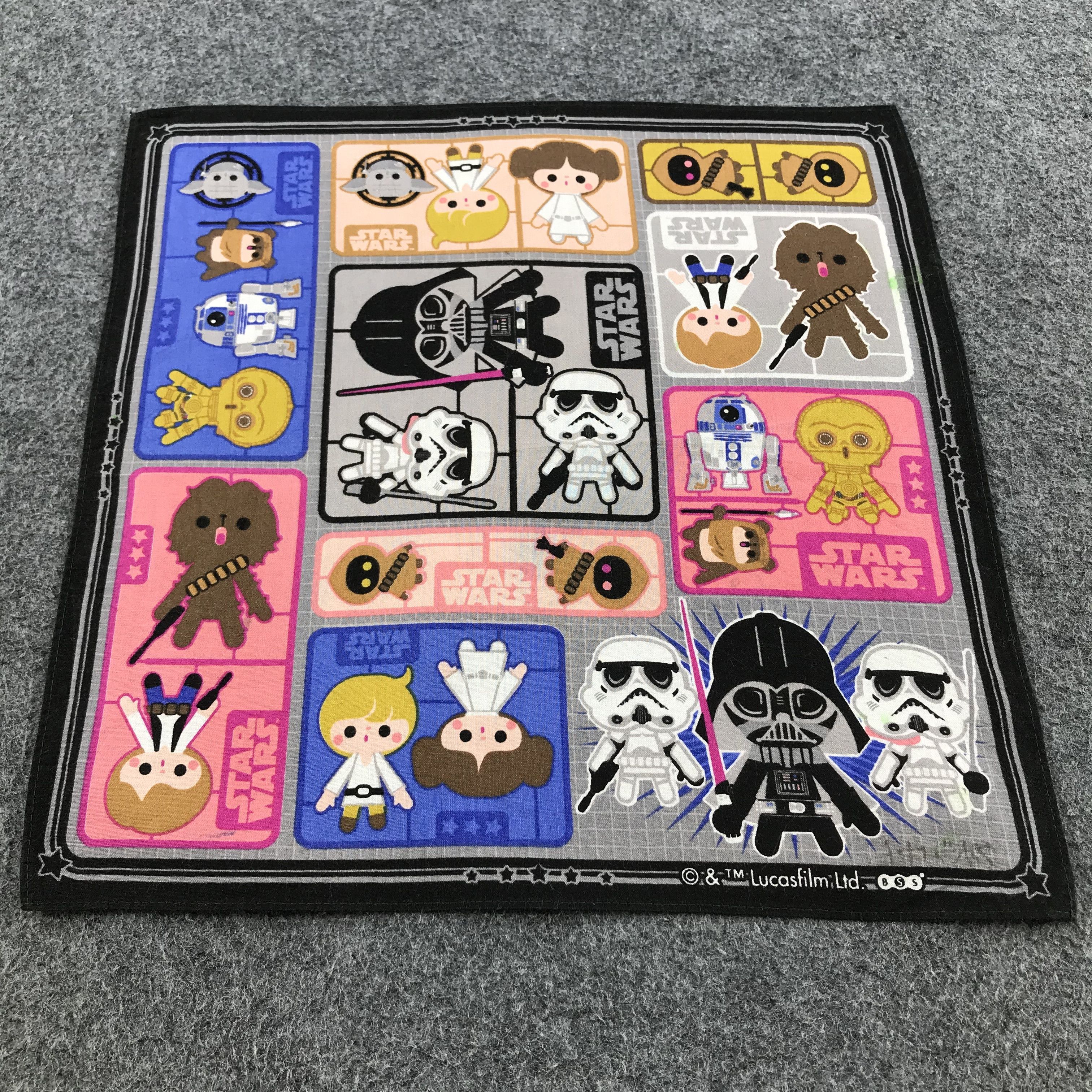Star Wars Star Wars Chibi Characters Handkerchief Bandana X20 Size ONE SIZE - 1 Thumbnail