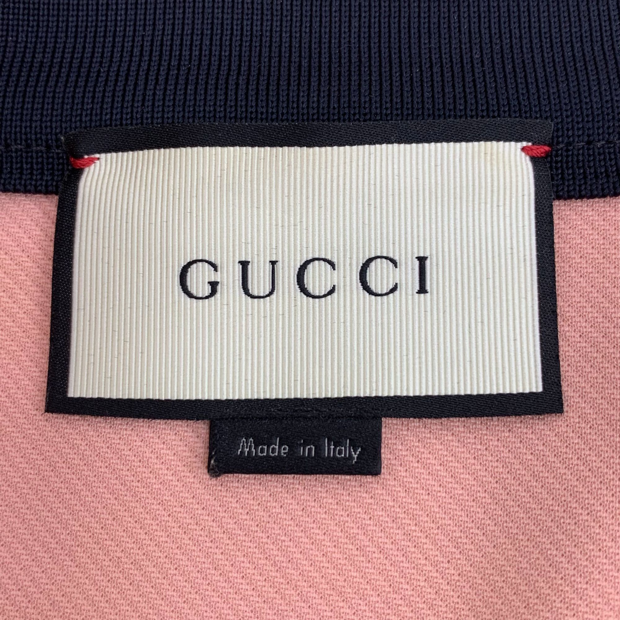 Gucci Gucci Pink Striped Collar XXS Zipper Jacket Long-Sleeved Mad Size XXS / US 00 / IT 34 - 2 Thumbnail