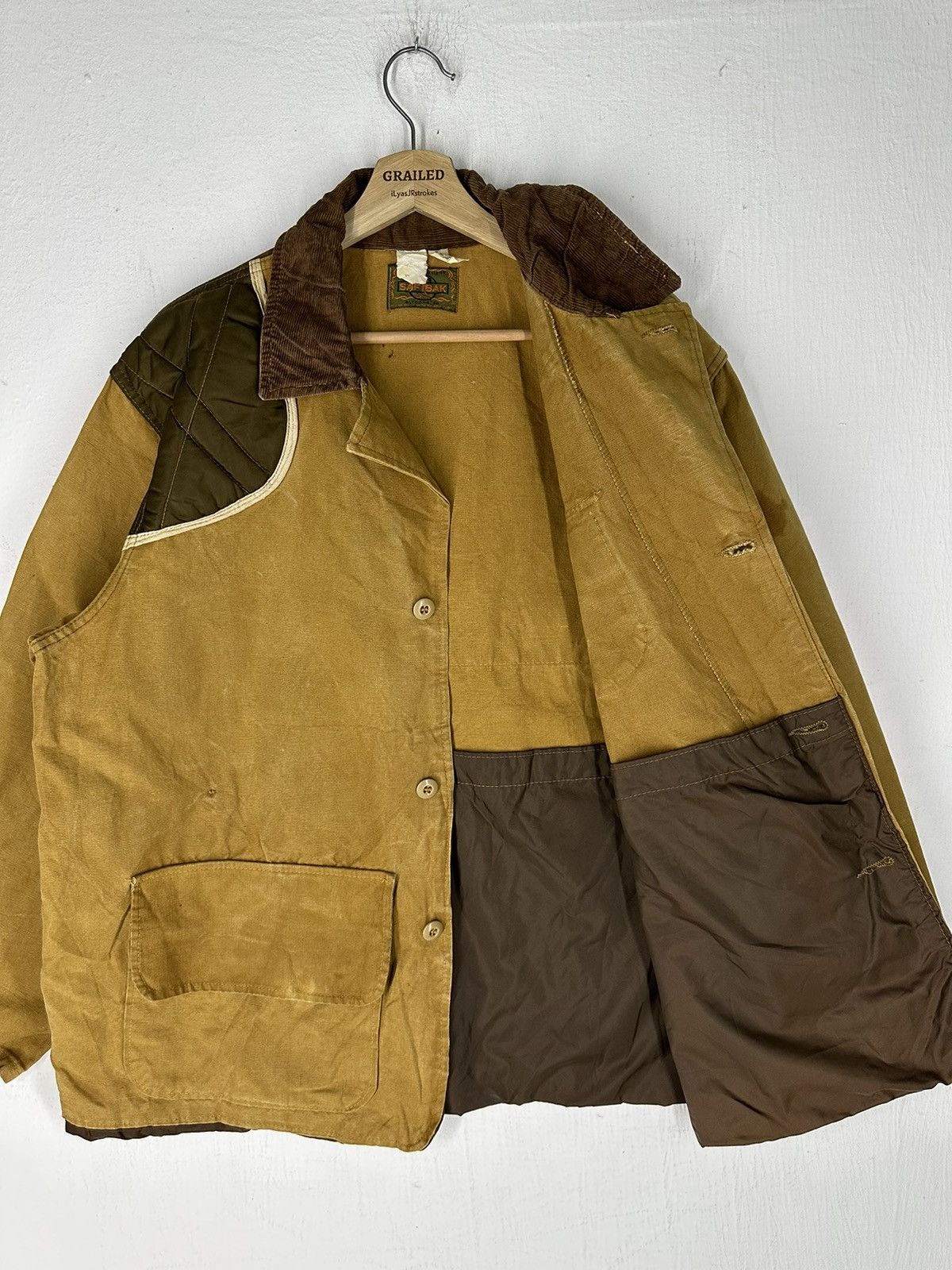 SafTbak × Vintage Vintage Saftbak Worker Tactical Hunting Jacket Size US L / EU 52-54 / 3 - 14 Thumbnail