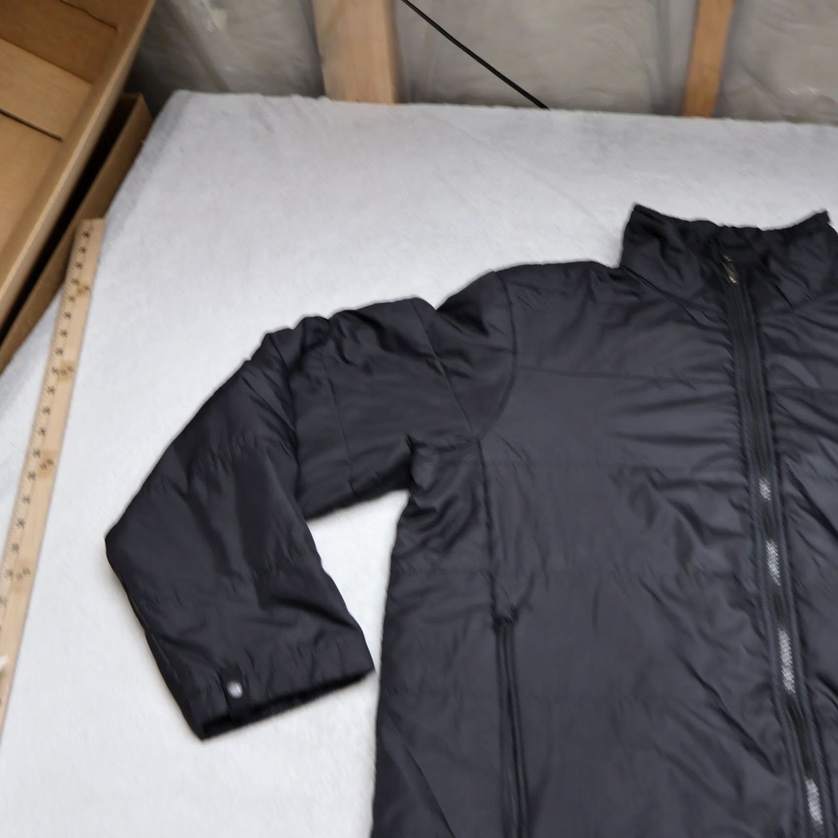 The North Face North Face Jacket Mens Large Black Full Zip Light Pack Quilted Puffer Outdoor Size US L / EU 52-54 / 3 - 2 Thumbnail