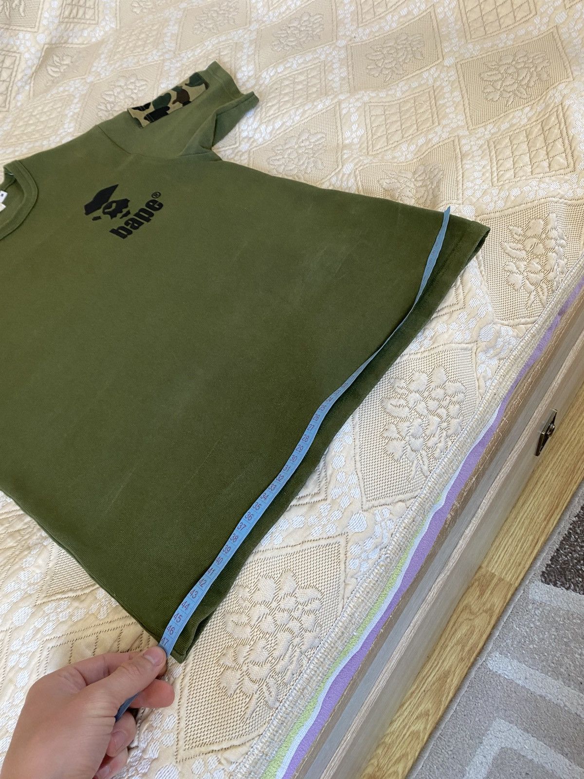 Bape 🔥 Bape Camo Monogram Shirt A Bathing Ape Pockets Logo Y2K Size US M / EU 48-50 / 2 - 14 Thumbnail