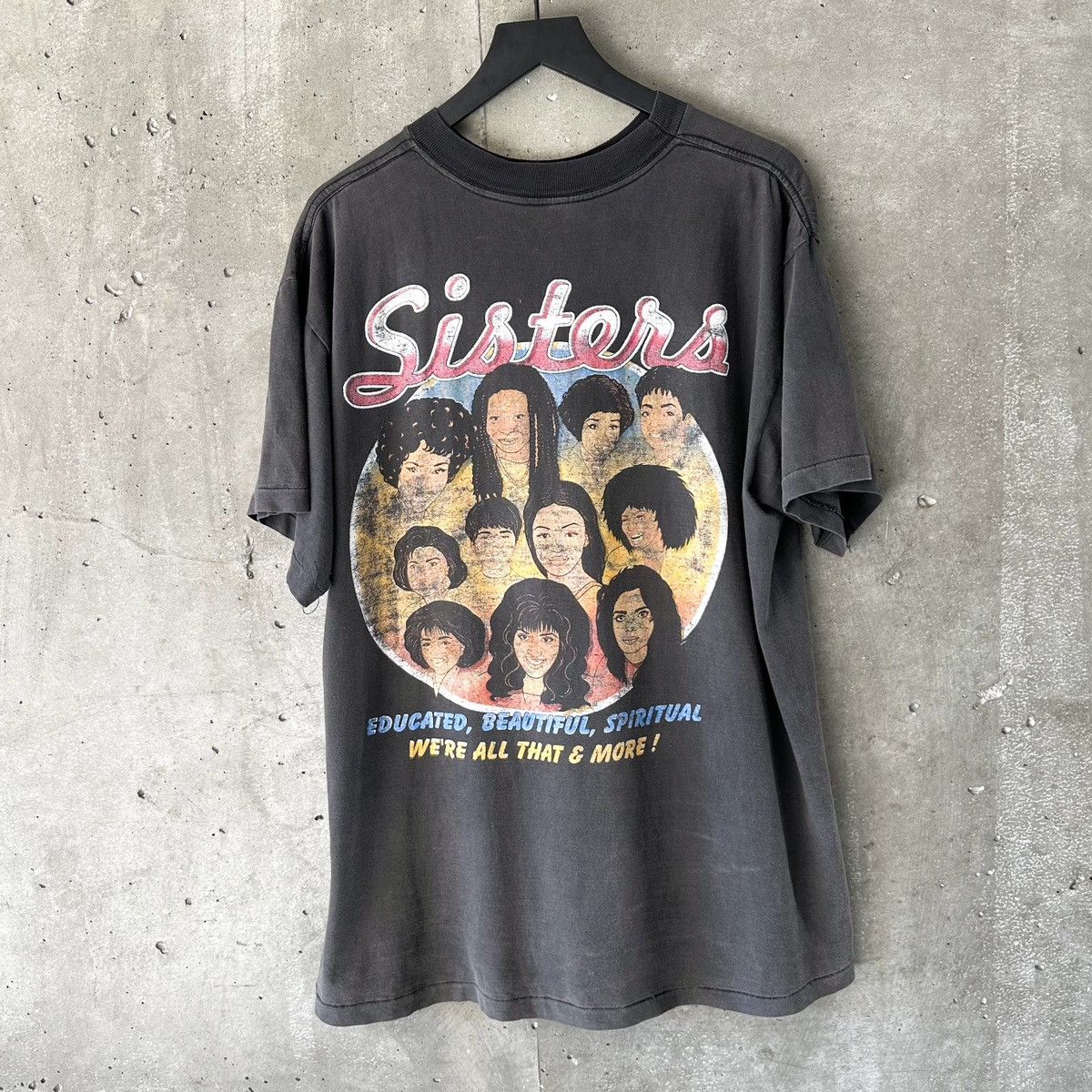 Vintage 90’s FADED Million Woman March T-Shirt Size US XL / EU 56 / 4 - 3 Thumbnail