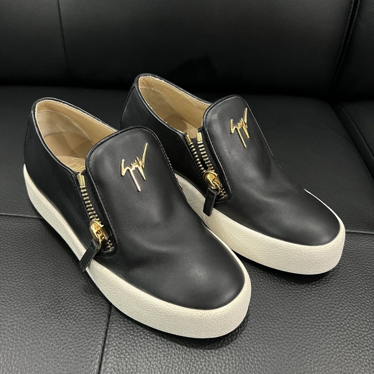 Giuseppe Zanotti Giuseppe Zanotti Double-Zip Sneakers Size US 6 / IT 36 - 14 Thumbnail
