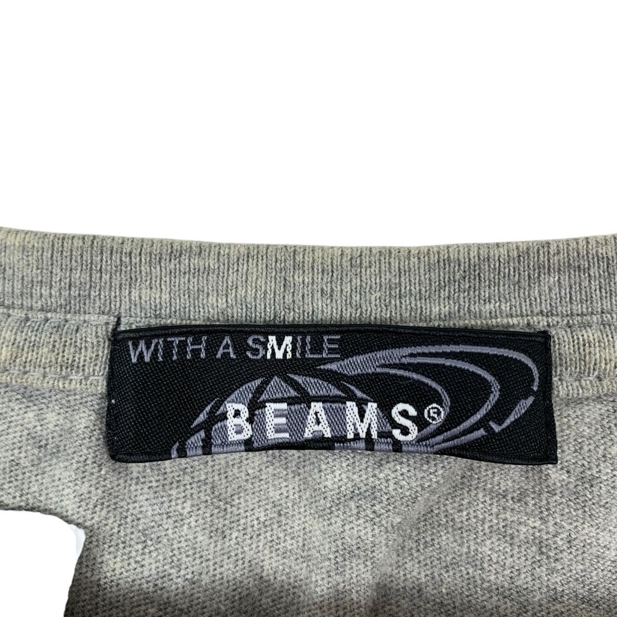 Beams Japan BEAMS With A Smile Pop Art Japanese Brand Tshirt Size US M / EU 48-50 / 2 - 5 Thumbnail