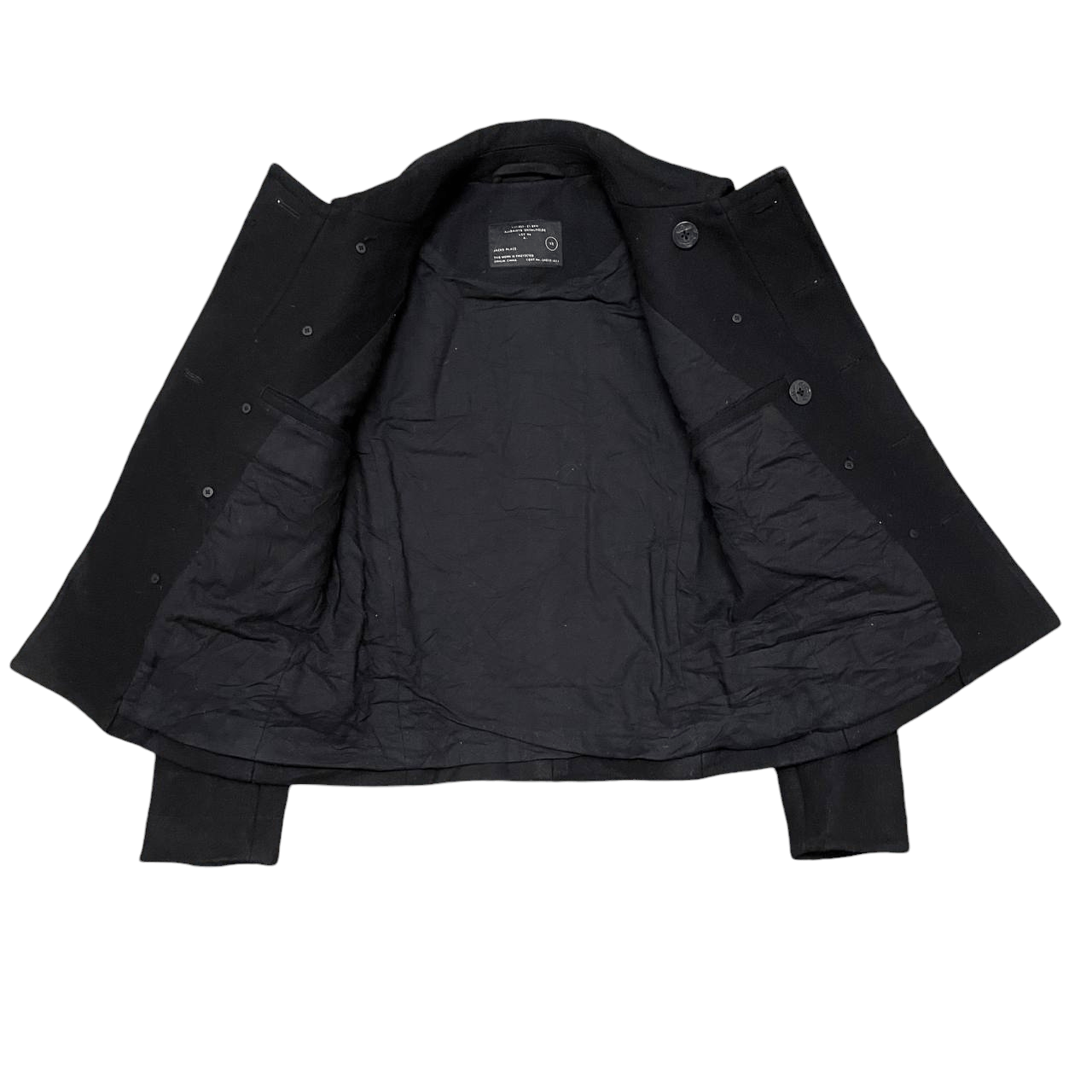 Allsaints Allsaints Spitalfields Jacks Place Peacoat Wool Size US XS / EU 42 / 0 - 7 Thumbnail