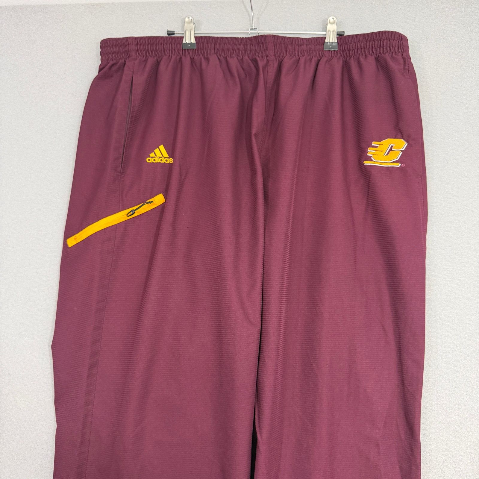 Adidas Adidas Central Michigan University Windbreaker Track Pants Size US 40 / EU 56 - 2 Thumbnail