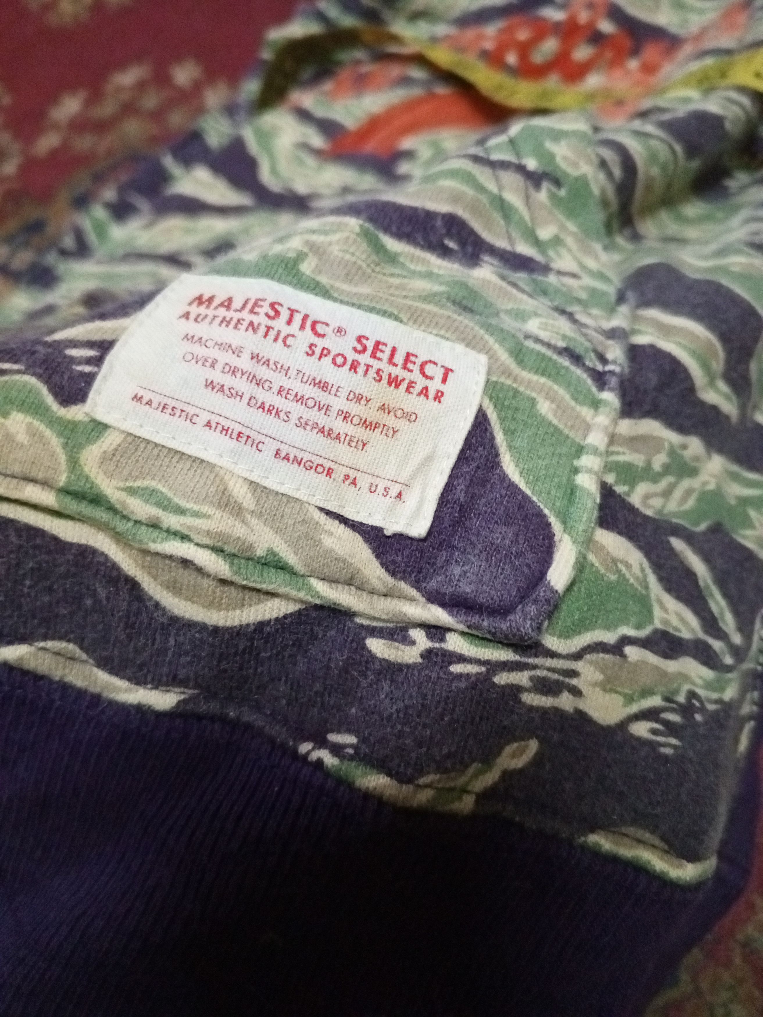 Majestic 💥majestic Brooklyn 💥🔥 tiger stripe🔥 hoddies{vintage} Size US L / EU 52-54 / 3 - 11 Thumbnail