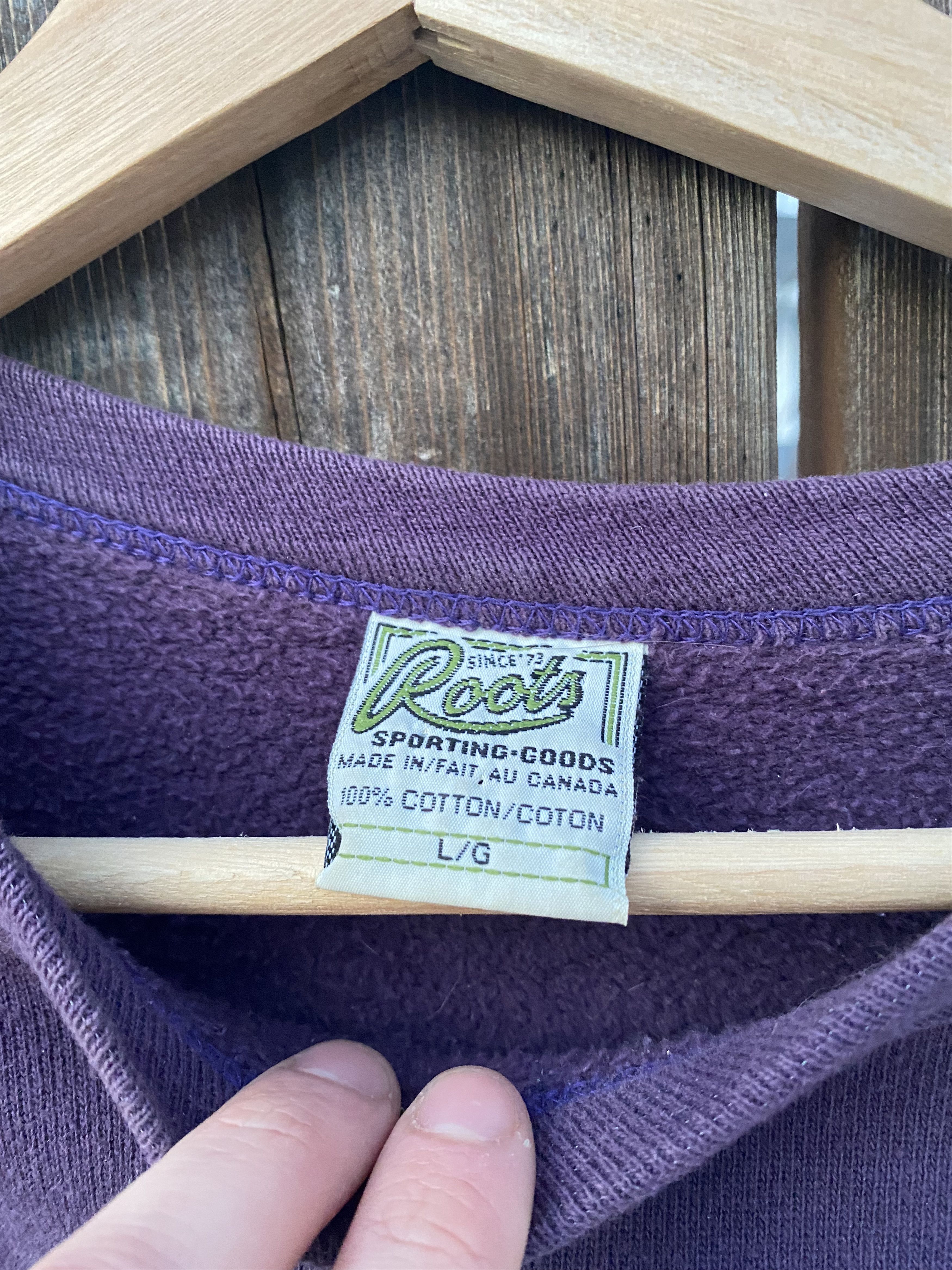Roots × Vintage Roots Vintage Purple Sweater Size US M / EU 48-50 / 2 - 4 Thumbnail