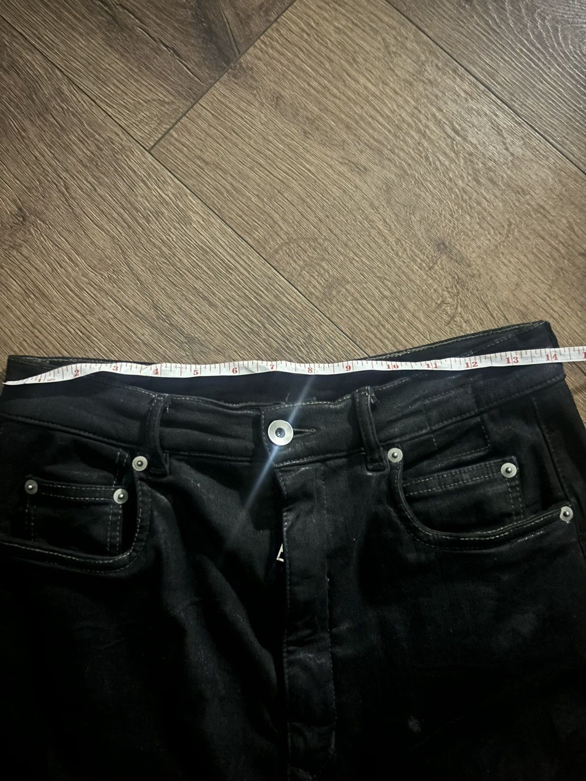 Rick Owens Drkshdw Rick owen Bolan waxed Size 30" / US 8 / IT 44 - 8 Thumbnail