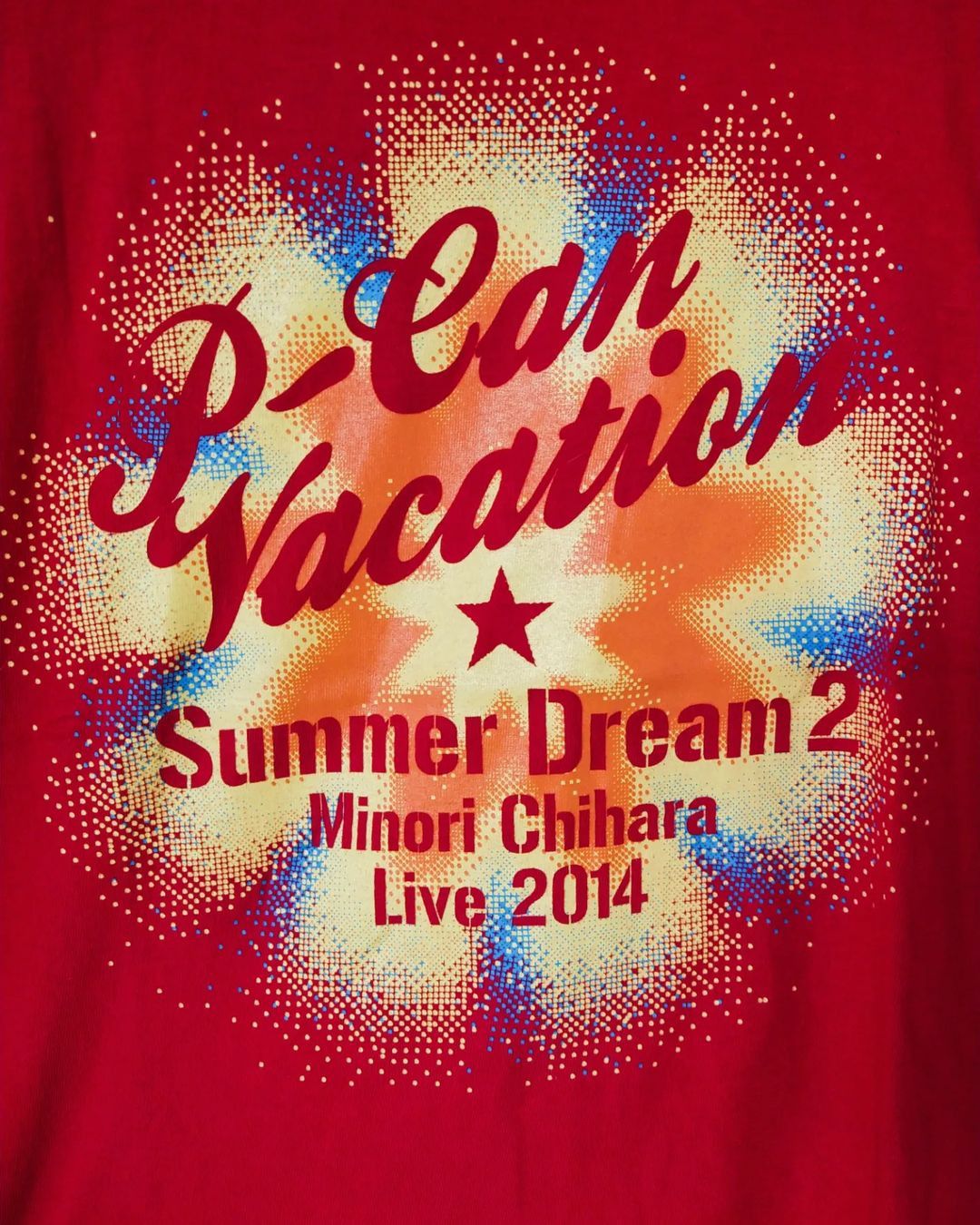 Anime × Japanese Brand Minori Chihara Live 2014 Summer Dream Seiyu Tees Size US M / EU 48-50 / 2 - 2 Thumbnail