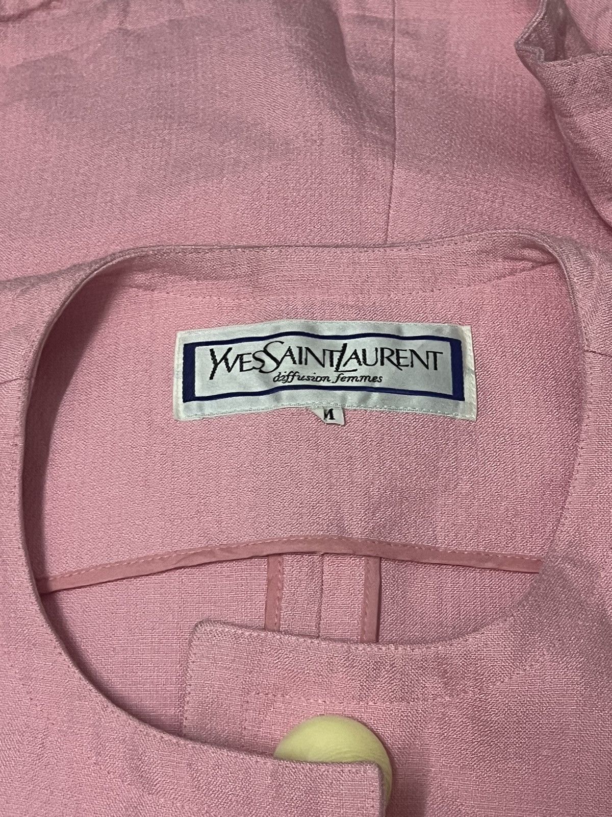 Vintage × Yves Saint Laurent Yves Saint Laurent Vintage blouse jacket button up Size M / US 6-8 / IT 42-44 - 3 Thumbnail