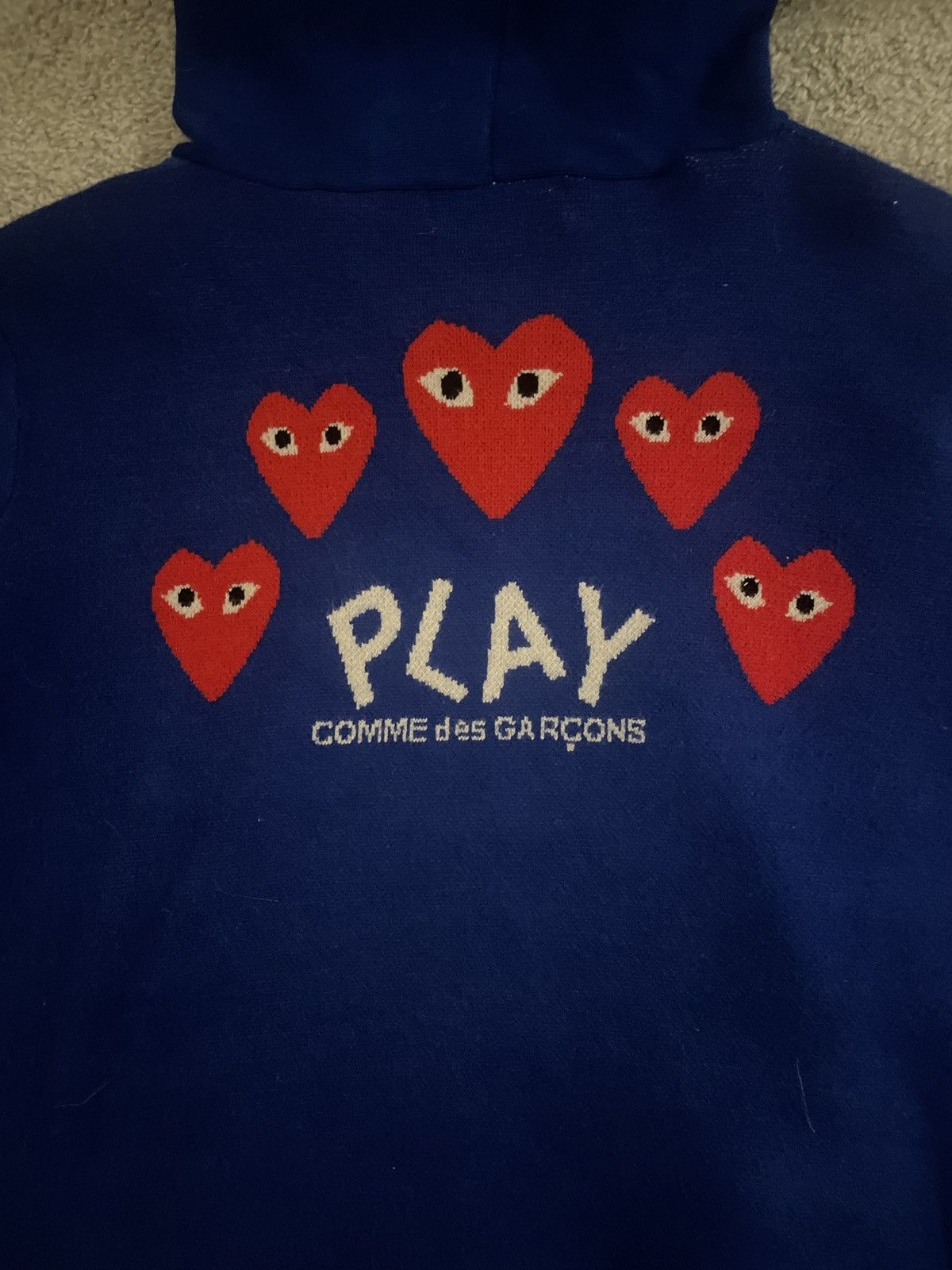 Comme des Garcons COMME DE GARÇON cobalt sweater Size M / US 6-8 / IT 42-44 - 1 Thumbnail