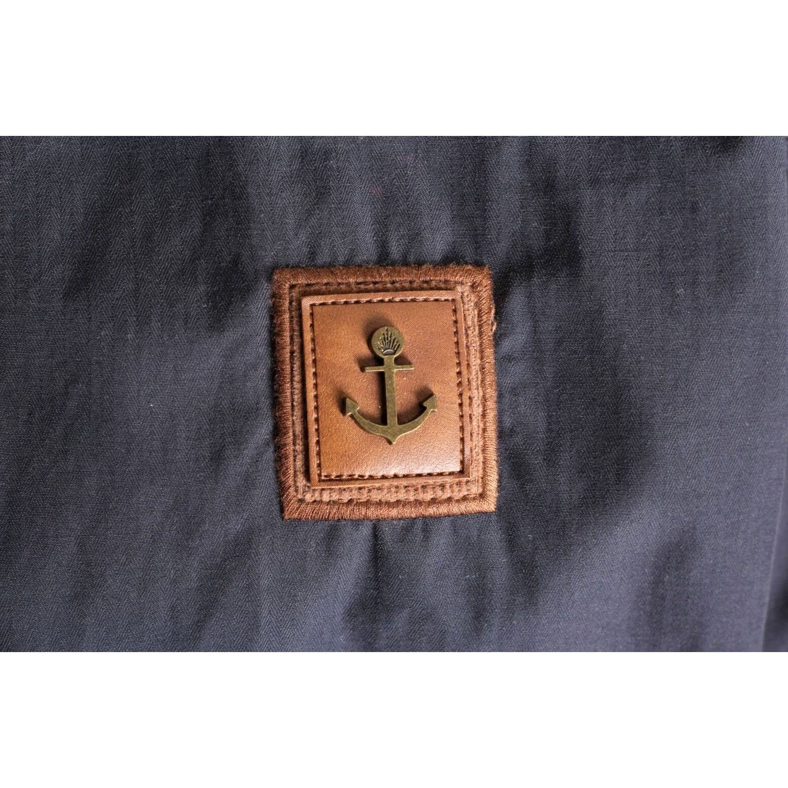 Vintage Naketano Jacket Women M Blue Logo Casual Coat Zip Hooded Modern Designer Short Length Size M / US 6-8 / IT 42-44 - 5 Thumbnail