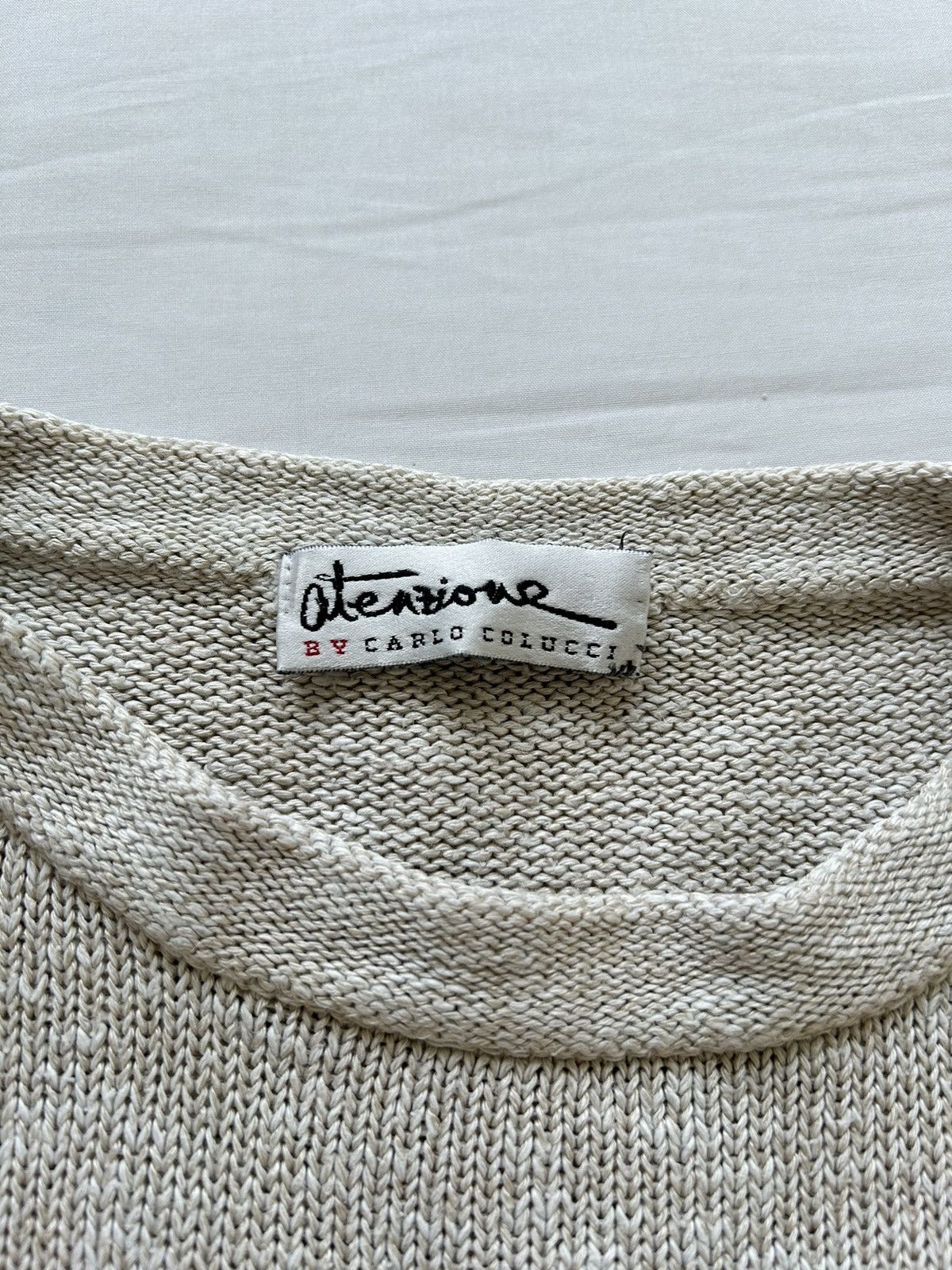 Carlo Colucci × Vintage Carlo Colucci vintage knitwear sweatshirt Size US M / EU 48-50 / 2 - 2 Thumbnail