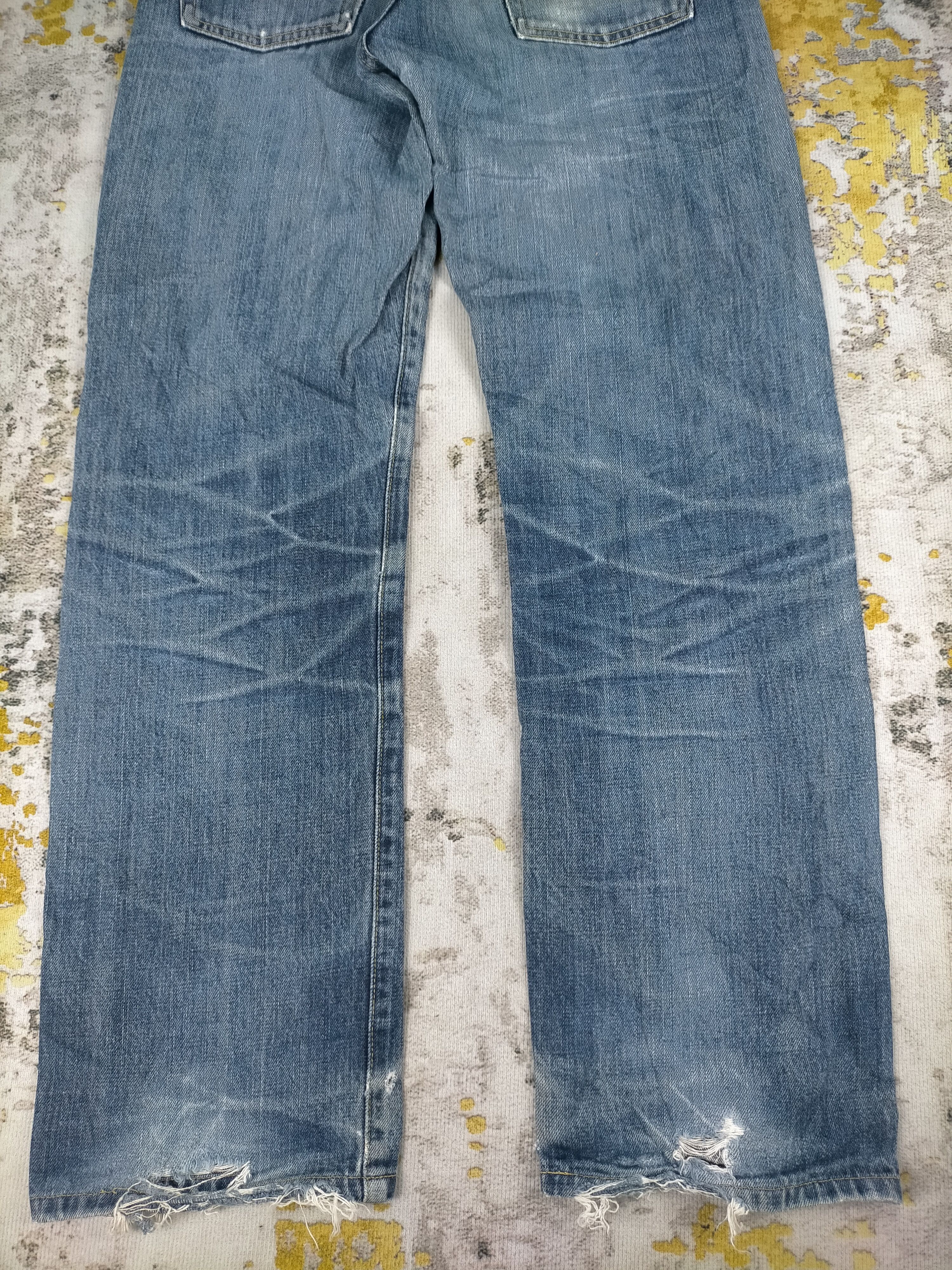 Levi's 🔥 Vintage 80s Levis 503B Big E Selvedge Distressed Jeans Size US 30 / EU 46 - 5 Thumbnail