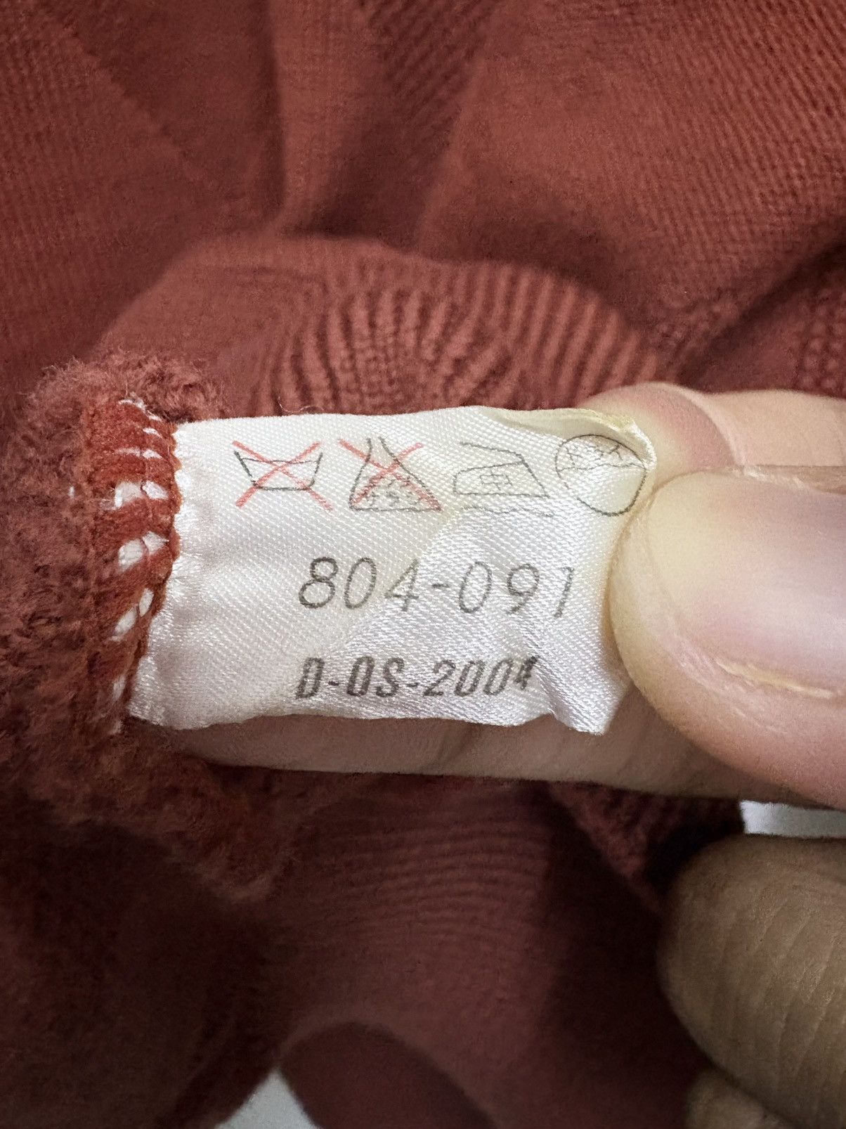 Balenciaga Vintage 90's Balenciaga Sports Maroon " BB " Knitwear Size US M / EU 48-50 / 2 - 10 Thumbnail