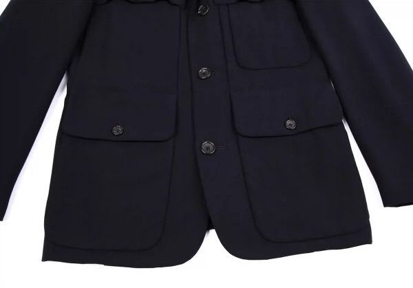 Yohji Yamamoto Yohji Yamamoto 1980s four-pocket wool jacket Size US M / EU 48-50 / 2 - 5 Thumbnail