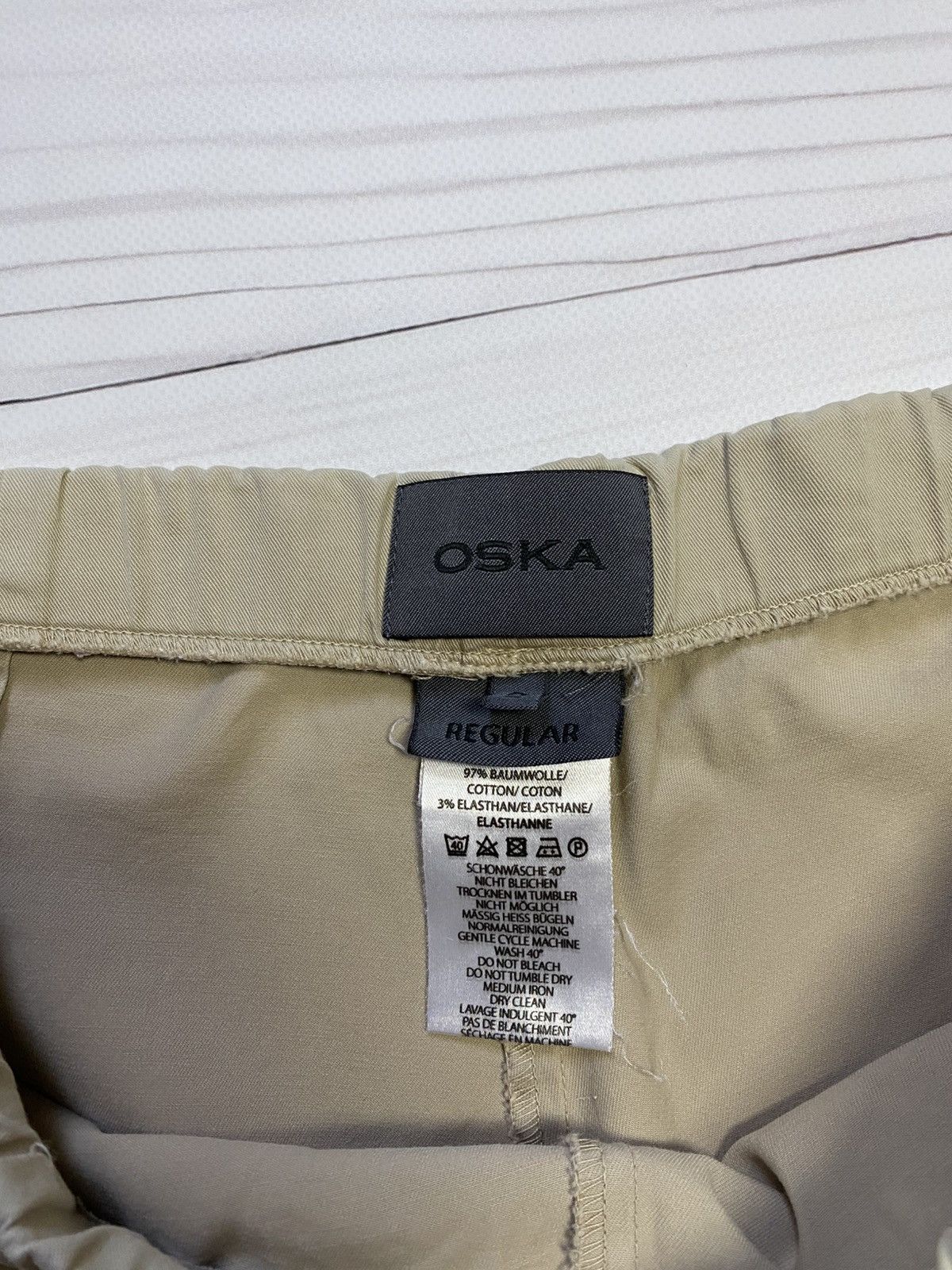 OSKA Oska Avant-Garde cotton chino pants Size 26" / US 2 / IT 38 - 3 Thumbnail