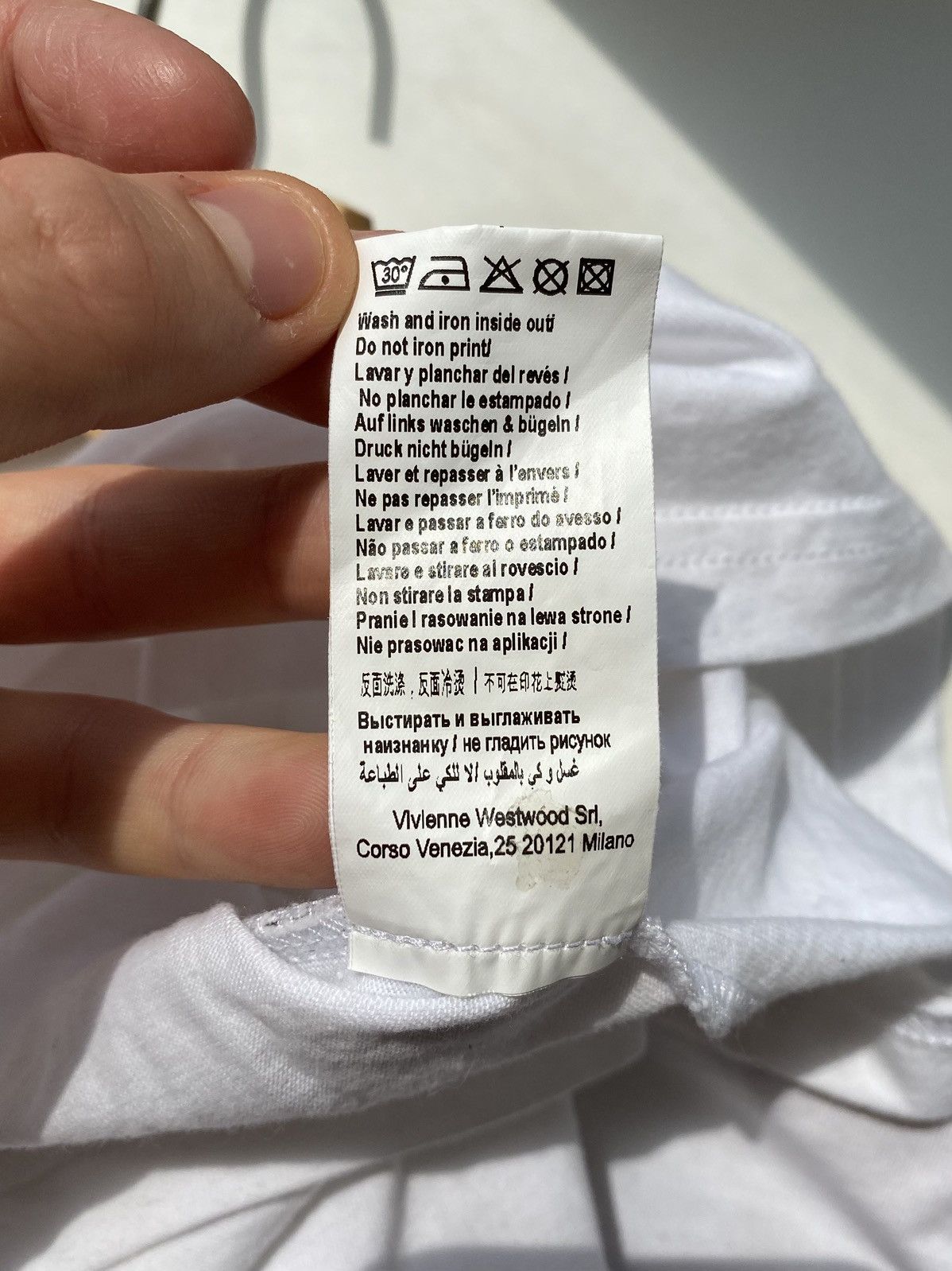 Vivienne Westwood Vivienne Westwood White Orb Logo T-Shirt Designer Cotton Size US XS / EU 42 / 0 - 7 Thumbnail