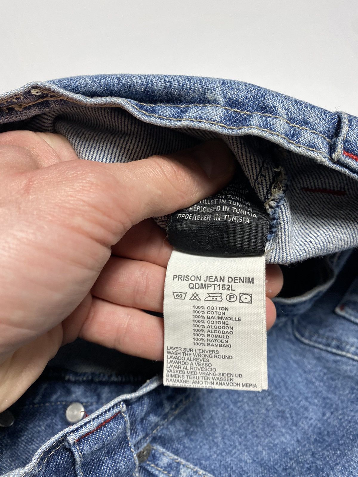 JNCO × Quiksilver × Vintage Vintage Quicksilver baggy rap oversized prison denim jeans Size US 31 - 15 Thumbnail