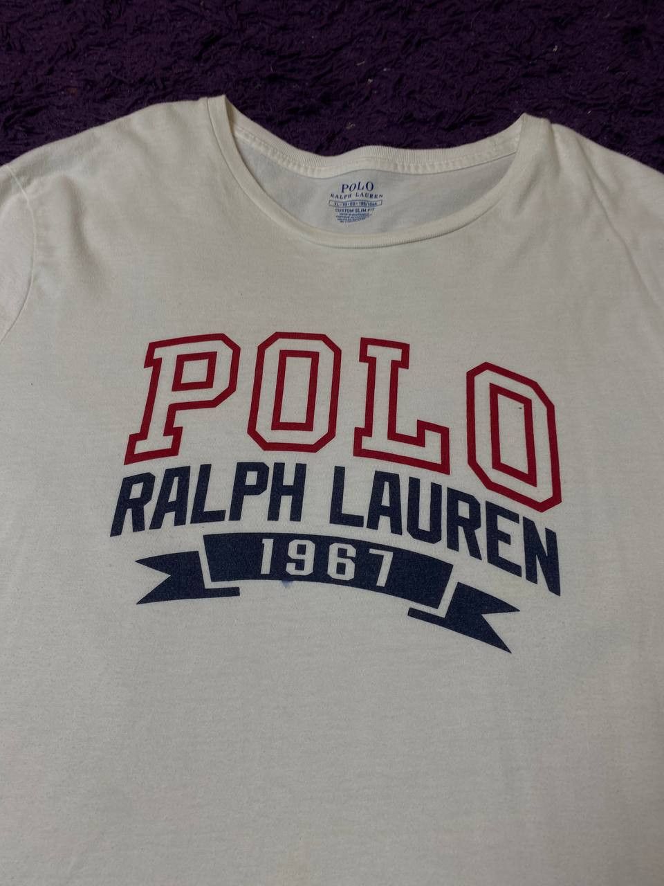 Polo Ralph Lauren Vintage Polo Ralph Lauren T-Shirt Big Logo Size US XL / EU 56 / 4 - 2 Thumbnail