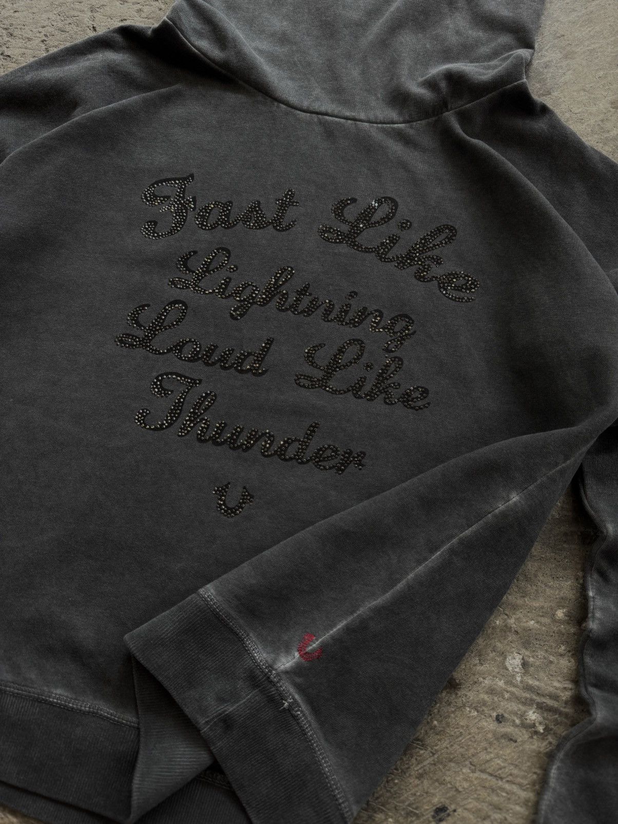 True Religion True Religion Rare Hoodie Washed Size US XS / EU 42 / 0 - 5 Thumbnail