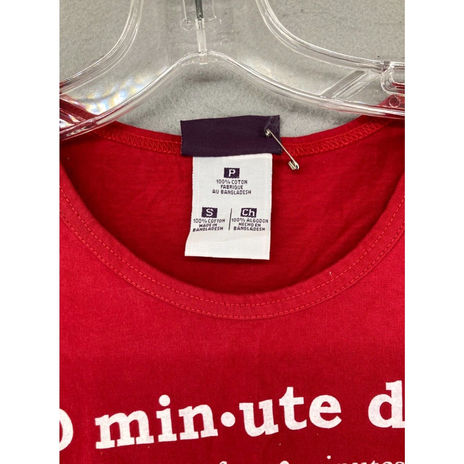Vintage VINTAGE Curves T-Shirt Small Red Solid Workout Cap Sleeve Womens Size S / US 4 / IT 40 - 6 Thumbnail