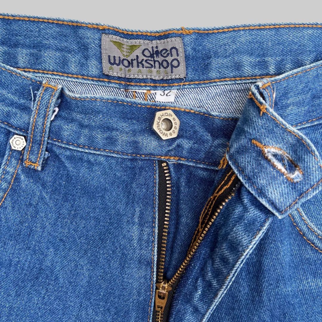 Alien Workshop Alien Workshop 1990 90s Vintage Skate Baggy Denim
