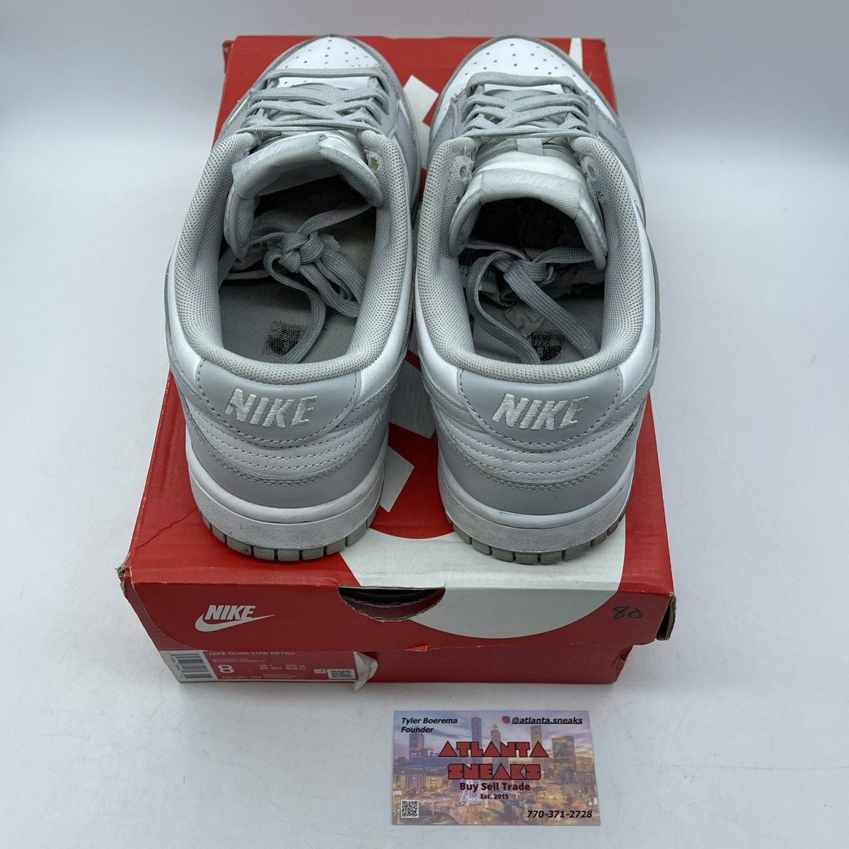 Nike Dunk low grey fog Size US 8 / EU 41 - 6 Thumbnail