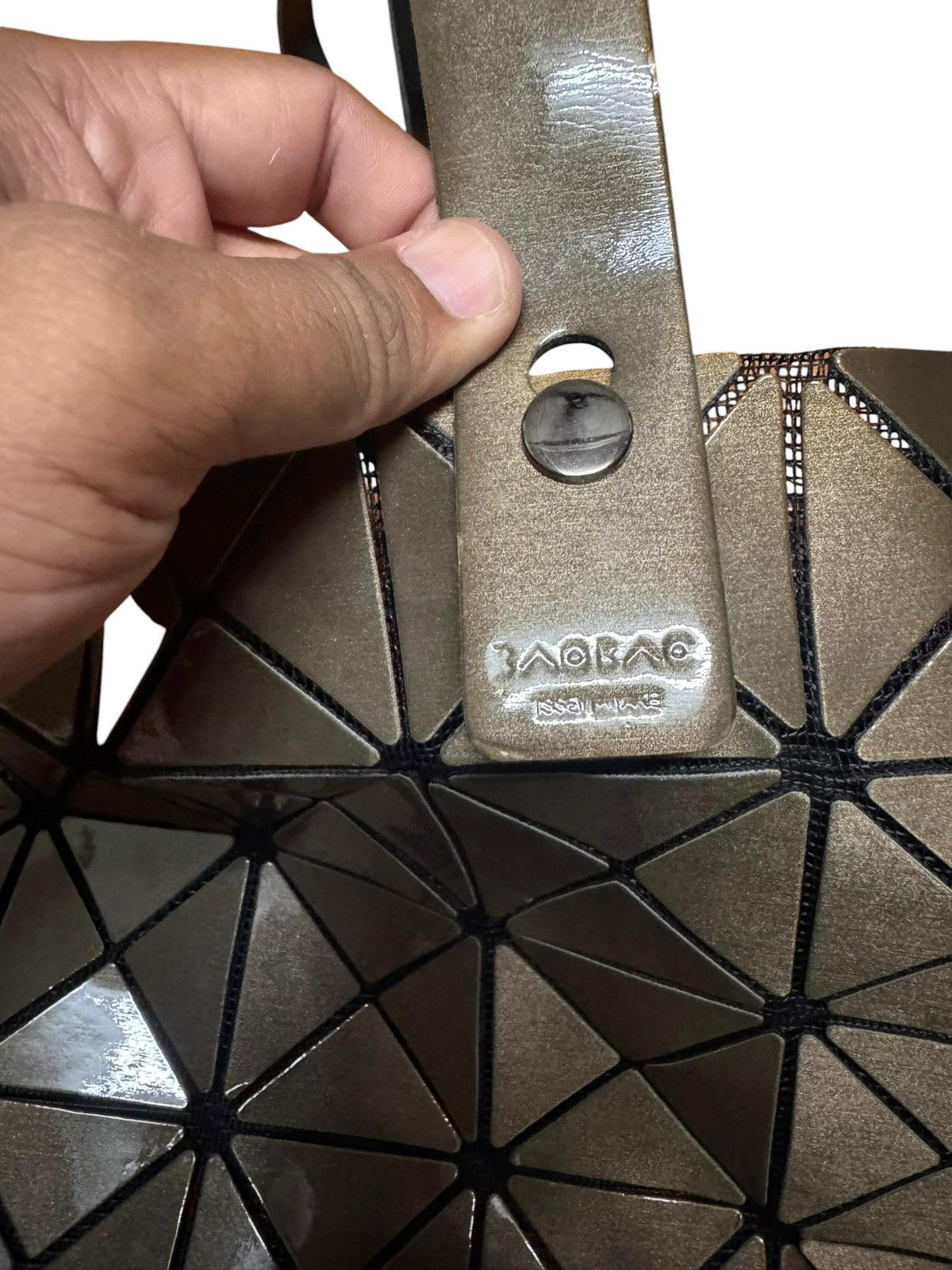 Issey Miyake Bao Bao Issey Miyake Bao Bao Lucent Geometric Panels Tote Bag Size ONE SIZE - 4 Thumbnail