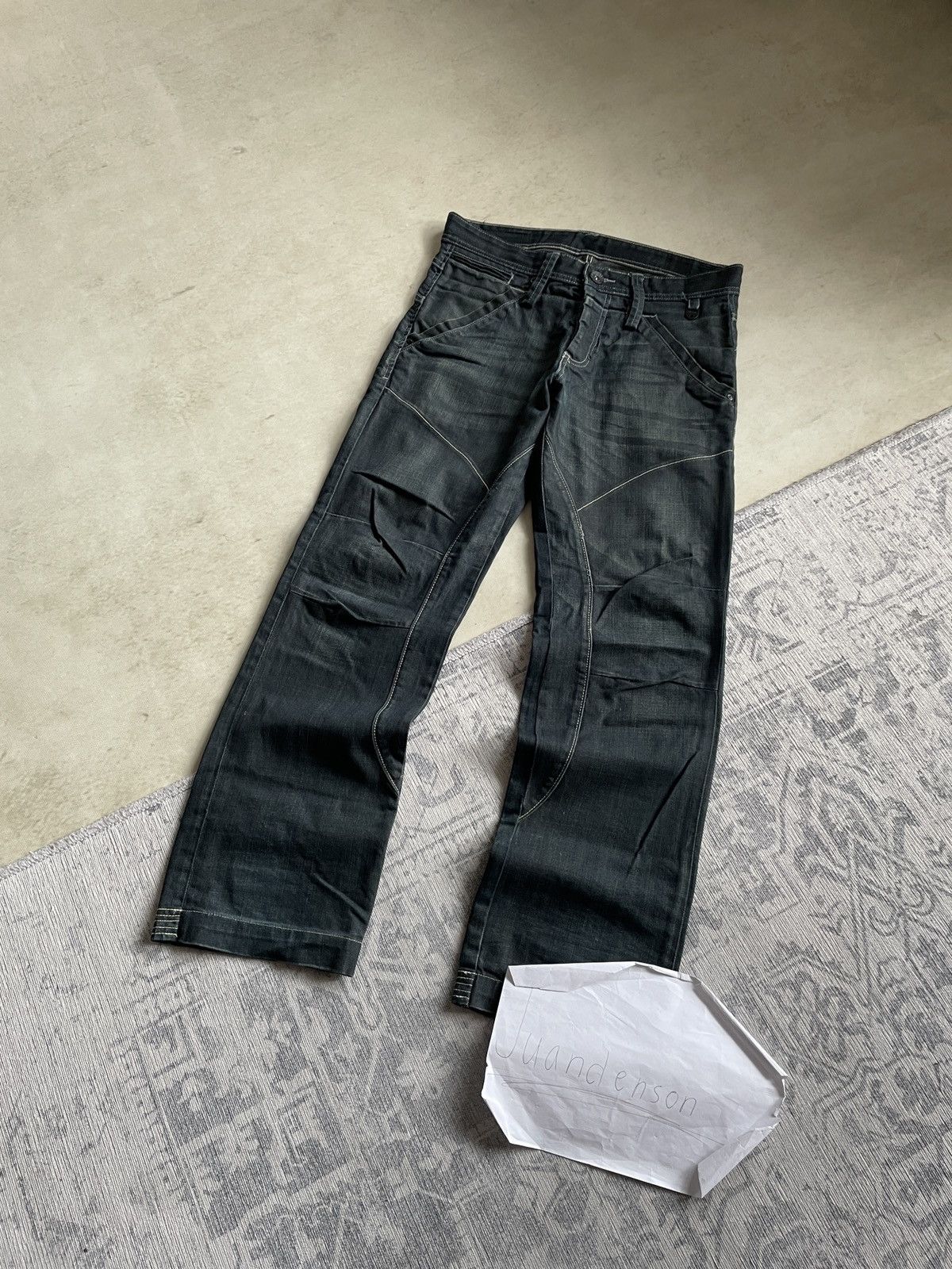 Avant Garde Japan Wide Flared LGB Diesel Denim jeans Pants