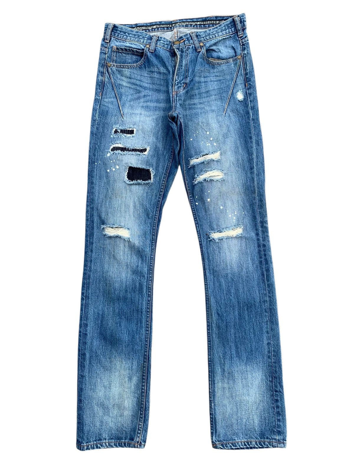 Number (N)ine Number Nine Music Note Darted Denim | Grailed