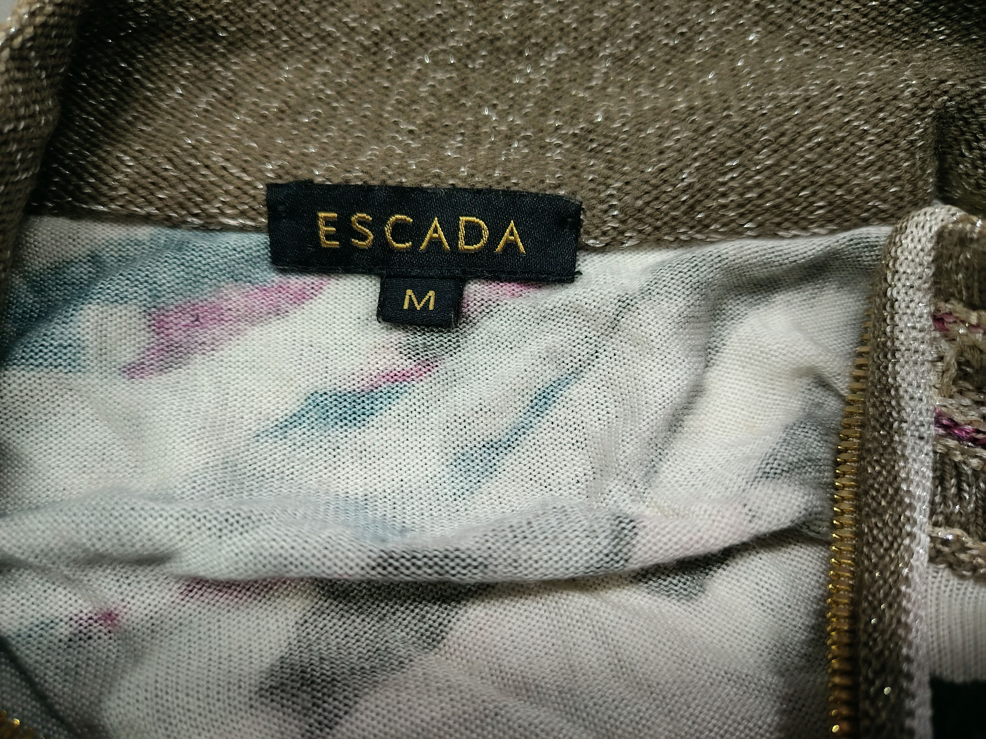 Escada Escada cashmere over print jacket Size M / US 6-8 / IT 42-44 - 3 Thumbnail