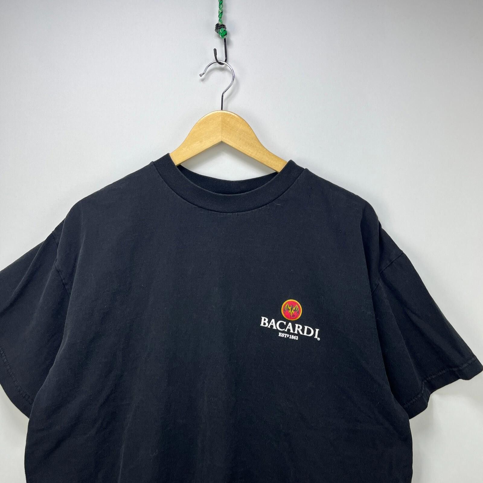 Bacardi Vintage 90s Bacardi T-Shirt Made in USA Large Size US L / EU 52-54 / 3 - 2 Thumbnail