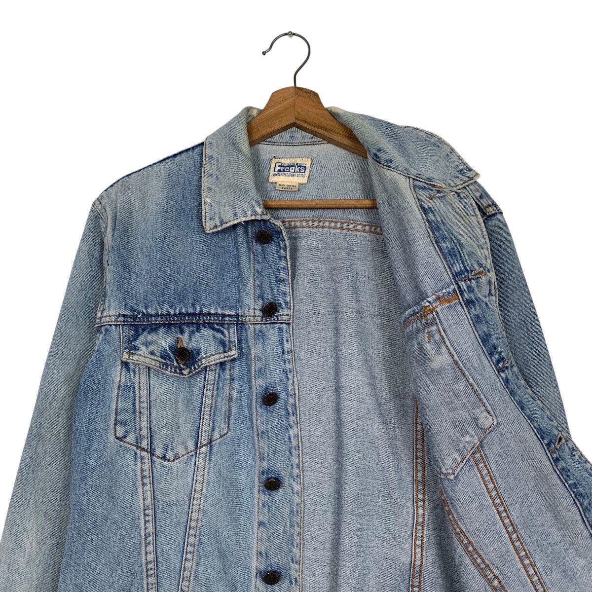 Japanese Brand Japanese Brand Freaks Denim Jacket Size US S / EU 44-46 / 1 - 10 Thumbnail