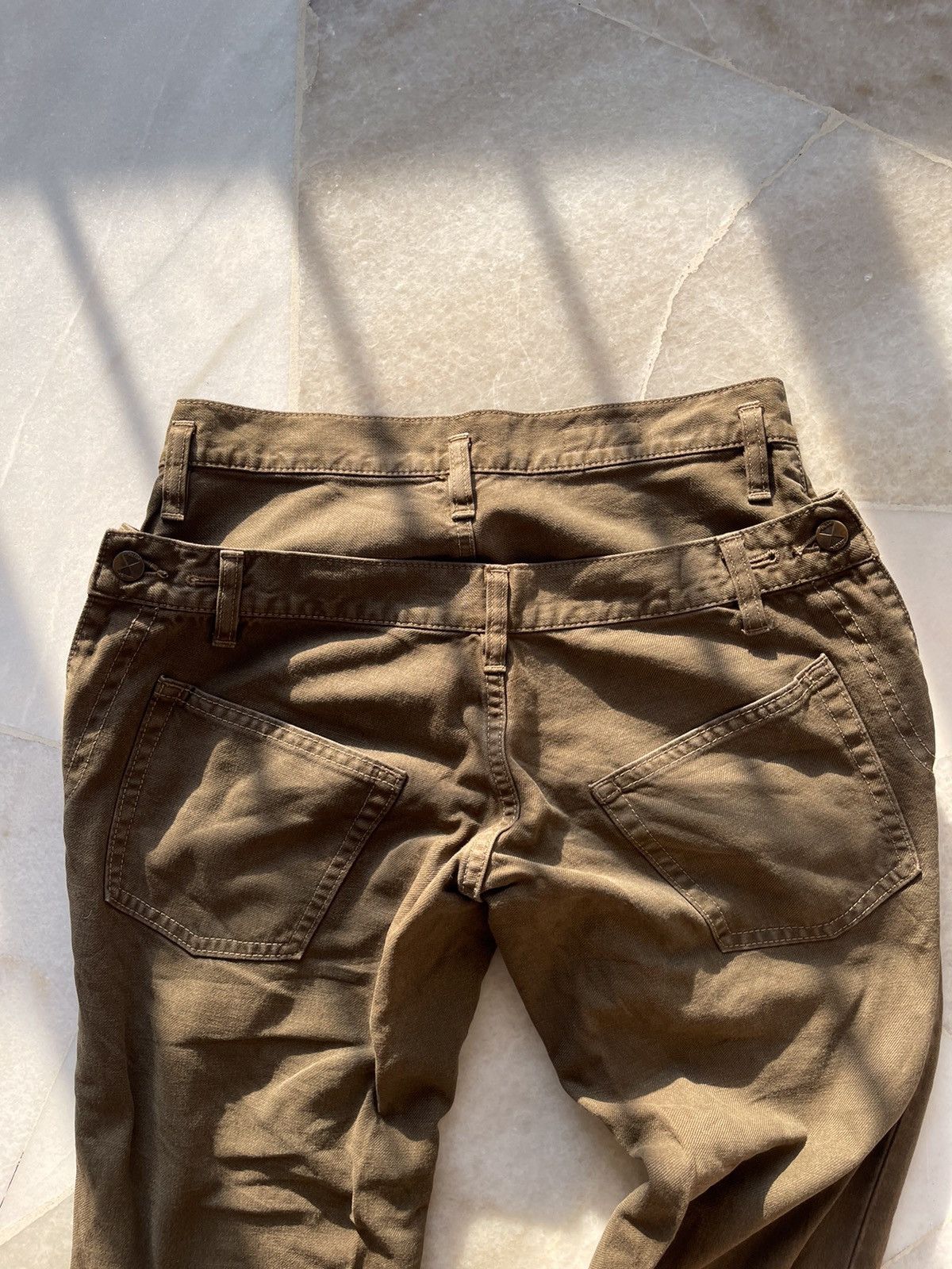 Final Home 2000s Final Home Double Waist Denim Pants Size US 29 - 13 Thumbnail