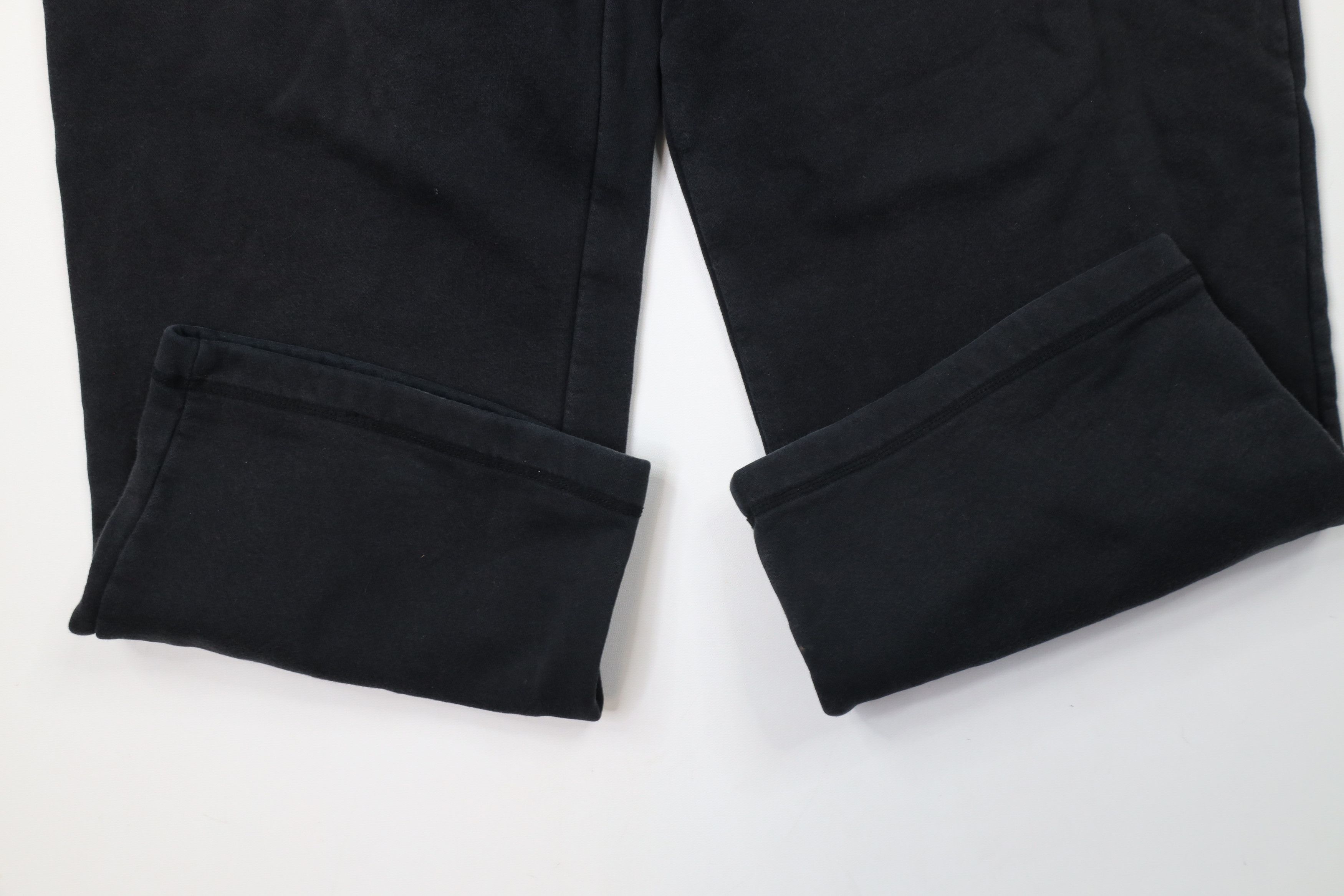 Russell Athletic × Vintage Vintage Y2K Russell Athletic Heavyweight Sweatpants Black Size US 38 / EU 54 - 7 Thumbnail