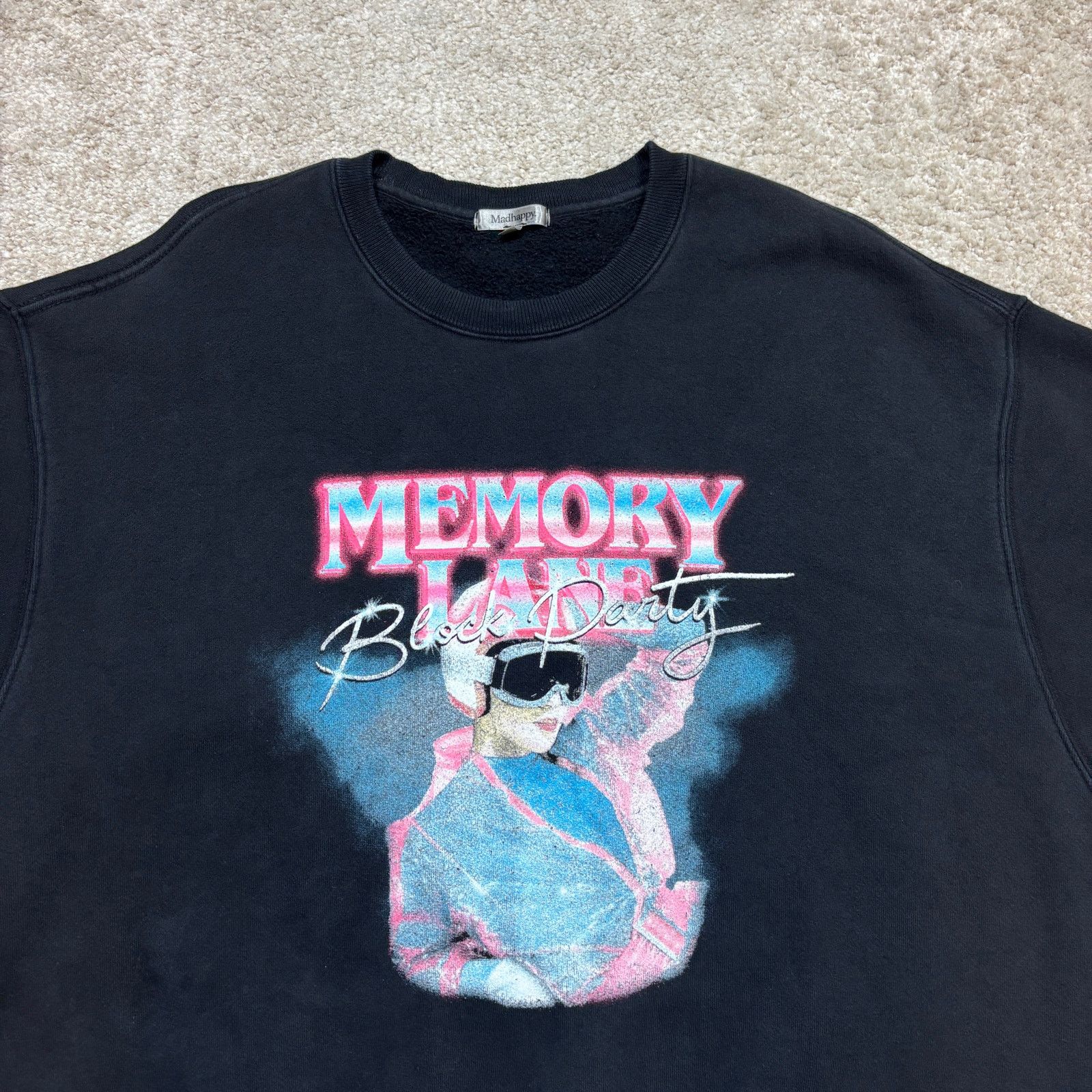 Madhappy Madhappy Memory Lane Block Party 2019 Sweatshirt Men's Large Size US L / EU 52-54 / 3 - 3 Thumbnail