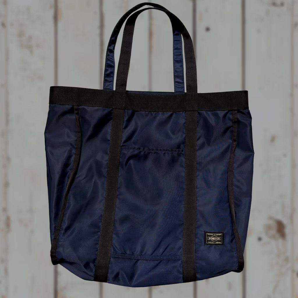 Rue Porter Porter Yoshida Nylon Reversible Tote Bag Shoulder Shop City Hiking Made Japan Size ONE SIZE - 1 Thumbnail